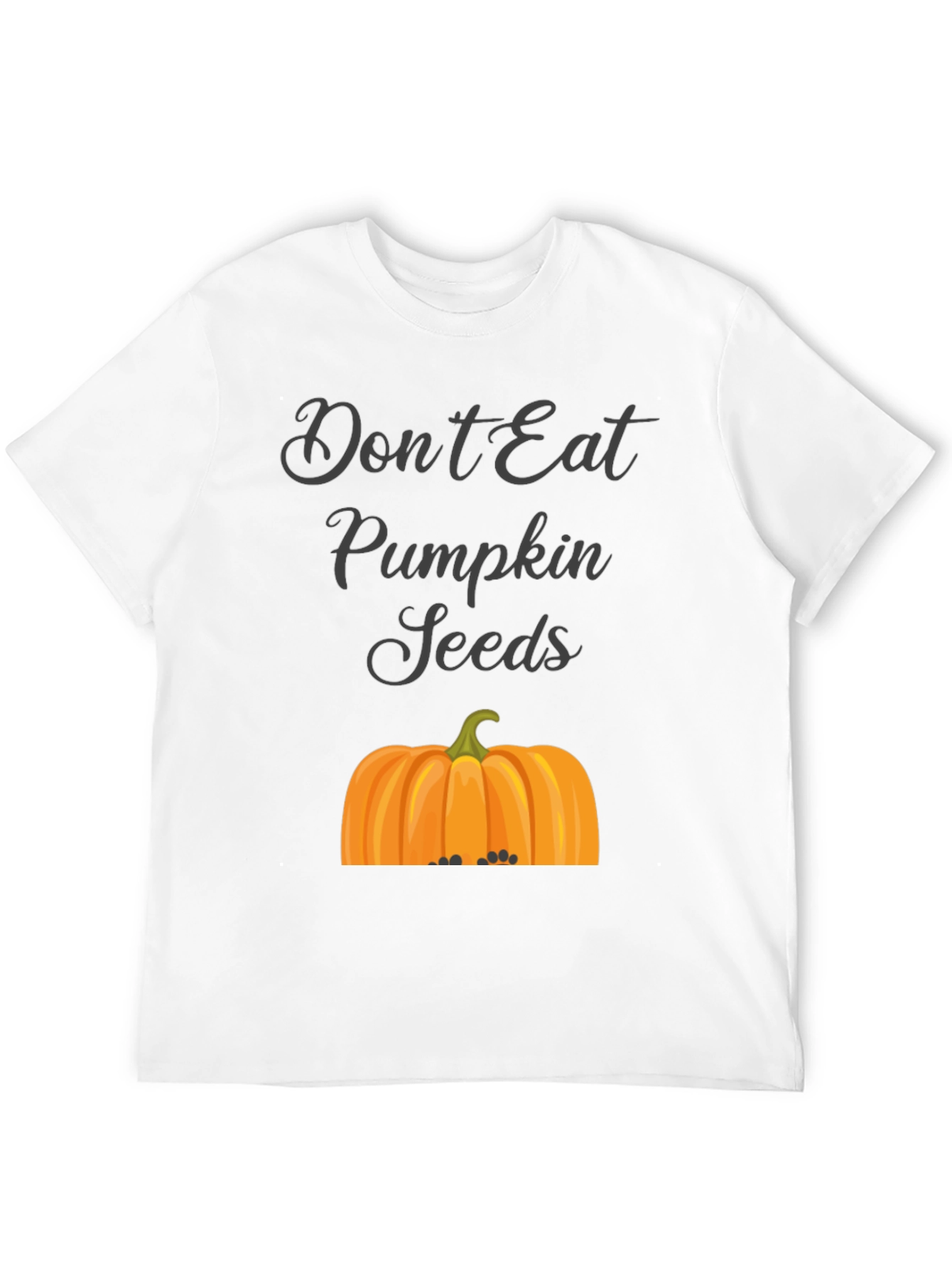 Black Don't Eat Pumpkin Seeds T-Shirt view 12