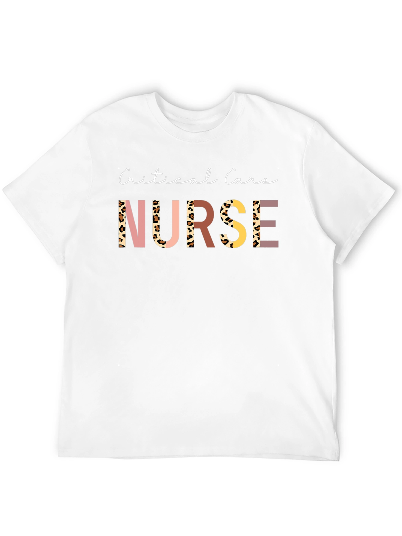 Black Critical Care Nurse T-Shirt view 12