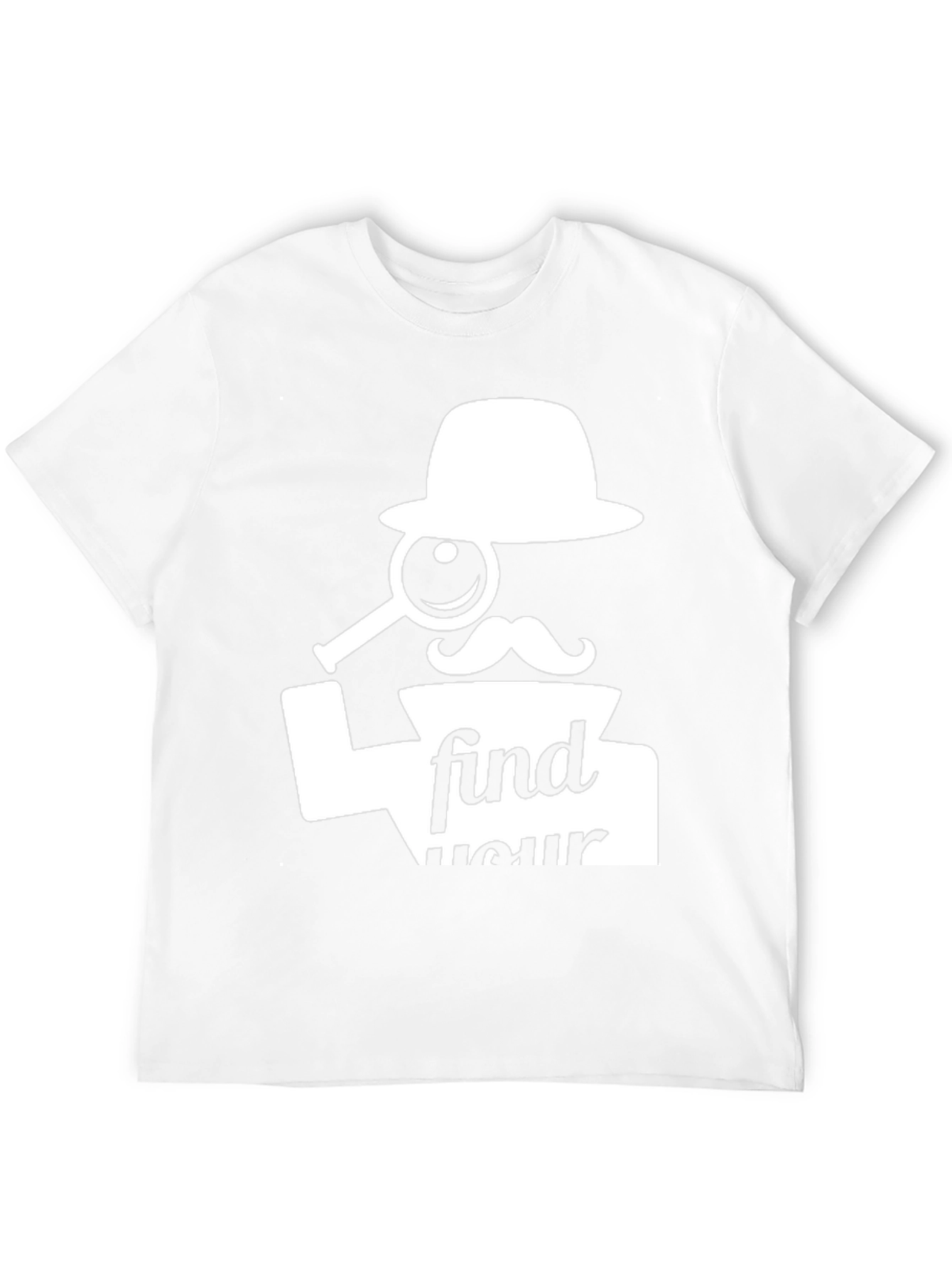 Black Find Your Fun T-Shirt - Detective Graphic Tee view 12