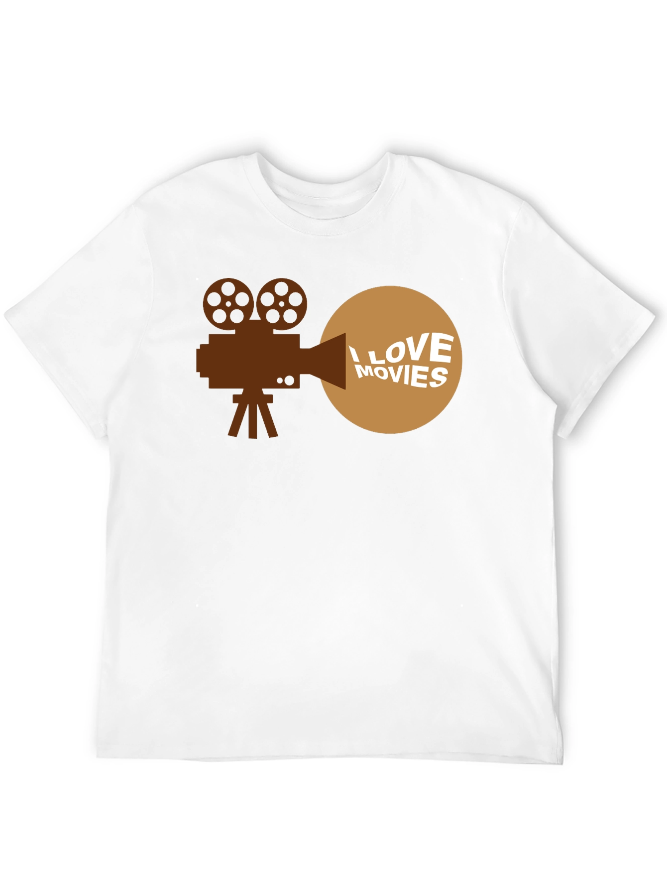 Black I Love Movies T-Shirt - Classic Film Fan Tee view 12