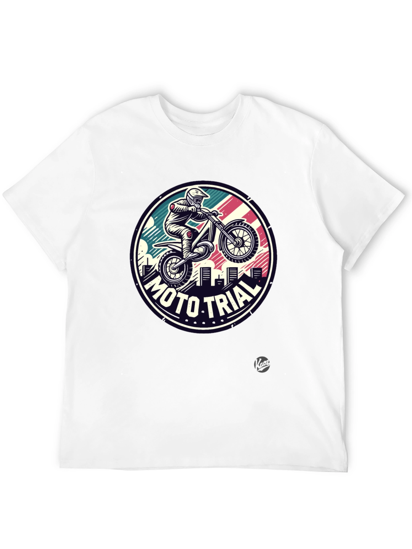 Black Moto Trial Graphic Tee - Ride in Style view 12