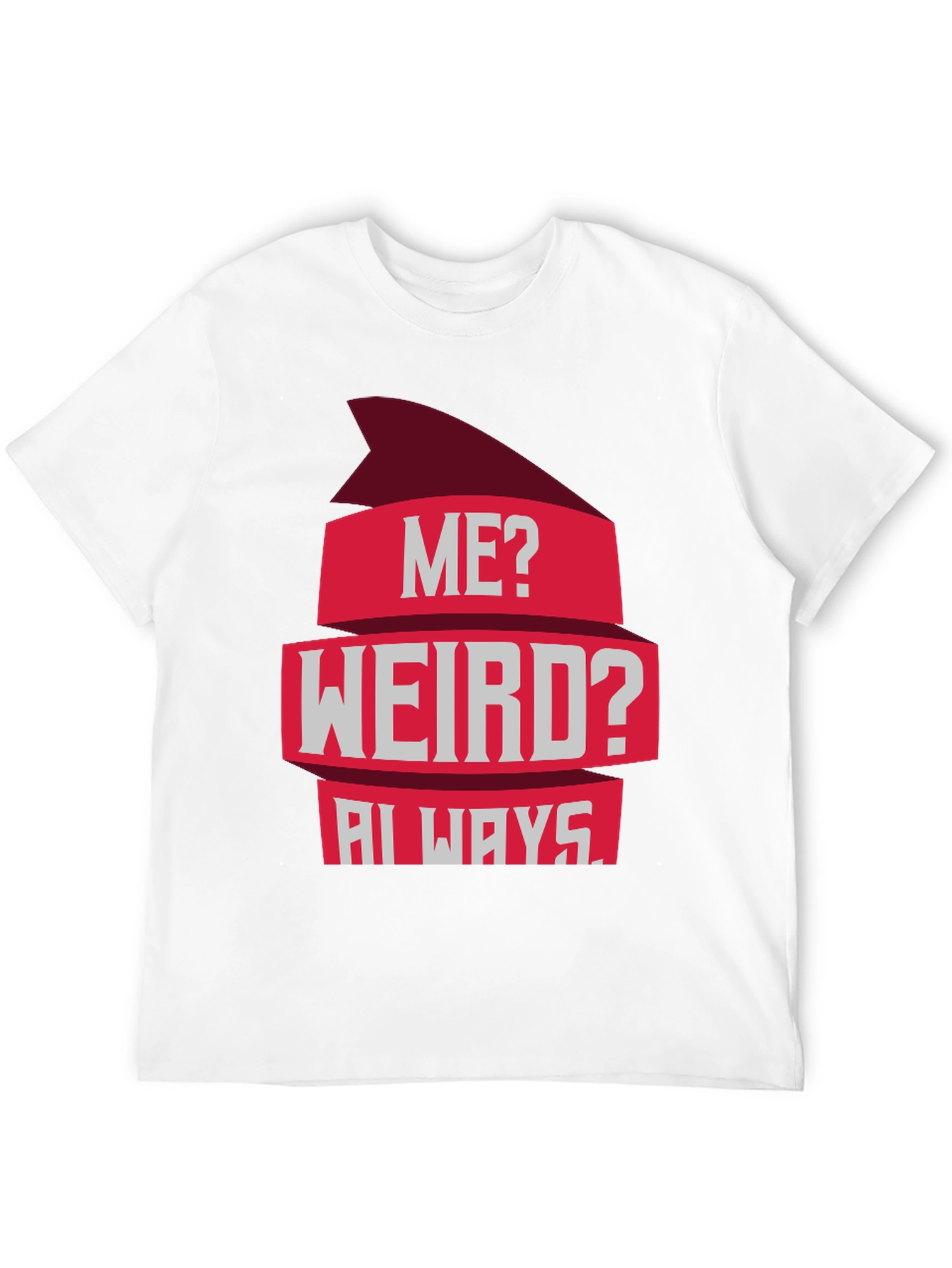 Black Me? Weird? Always! Graphic Tee - Casual Style view 12