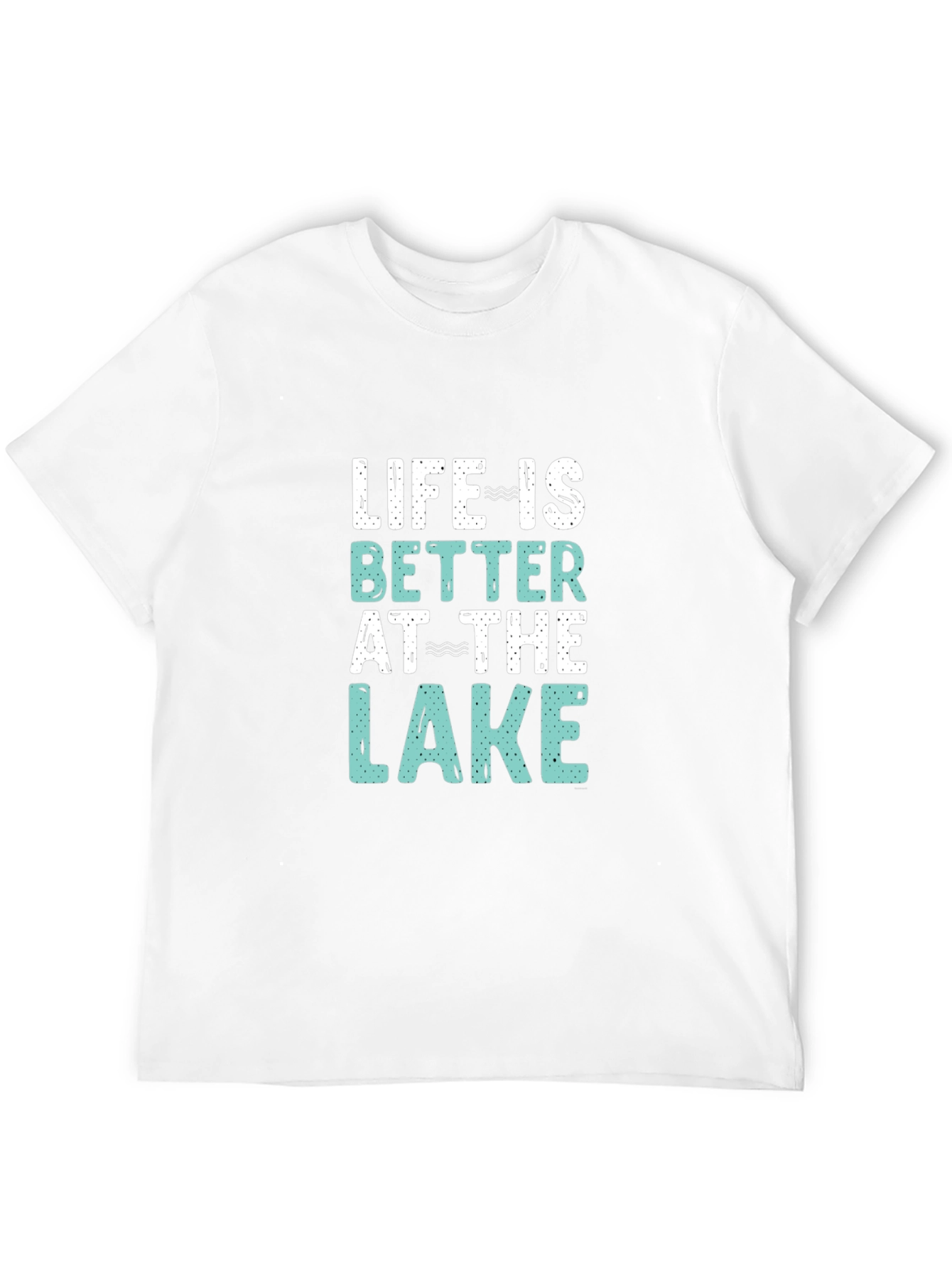 Black Life is Better at the Lake Graphic Tee - Black view 12