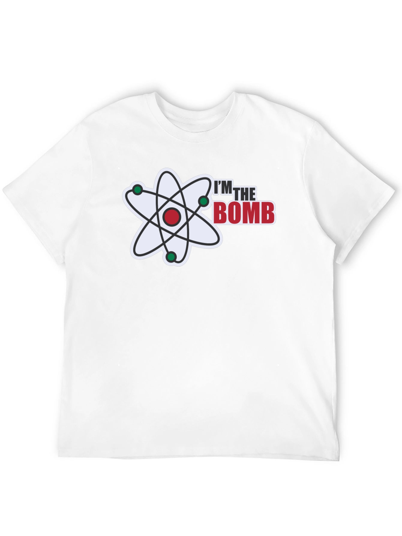 Black I'm the Bomb T-Shirt - Atomic Design view 12