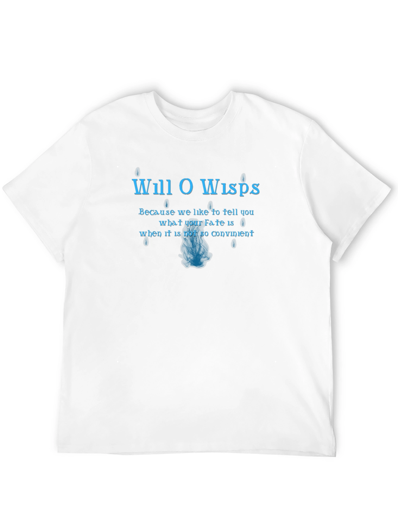 Black Will O Wisps Graphic T-Shirt - Fate Teller Tee view 12