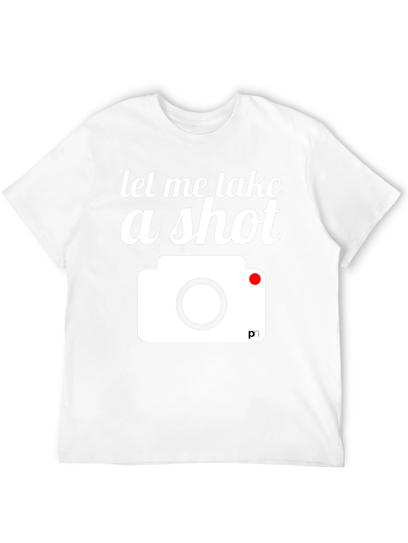 Black Funny Photographer T-Shirt - Let Me Take A Shot view 12