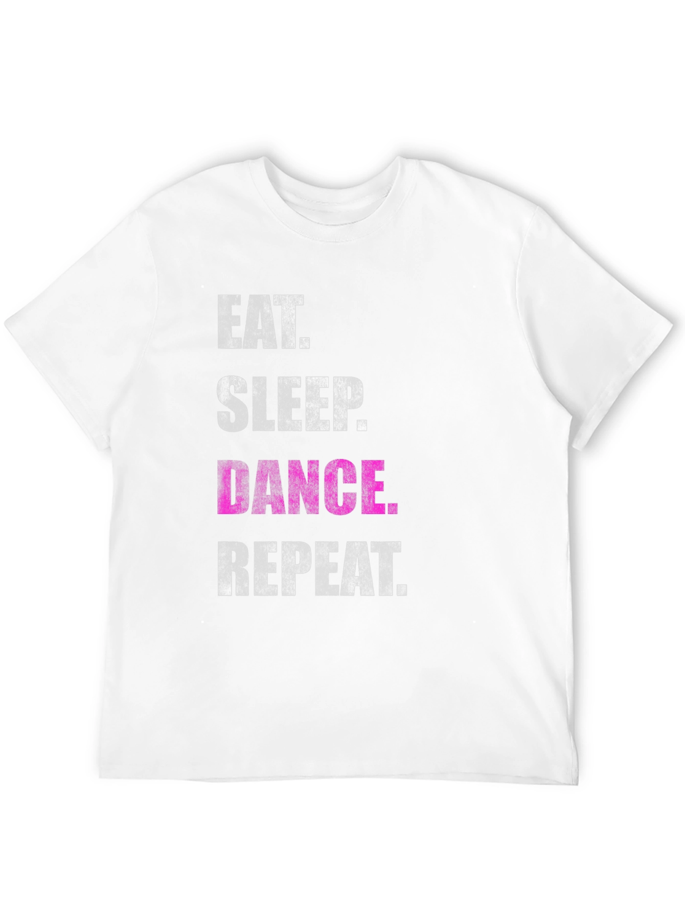 Black Eat Sleep Dance Repeat Black T-Shirt view 12