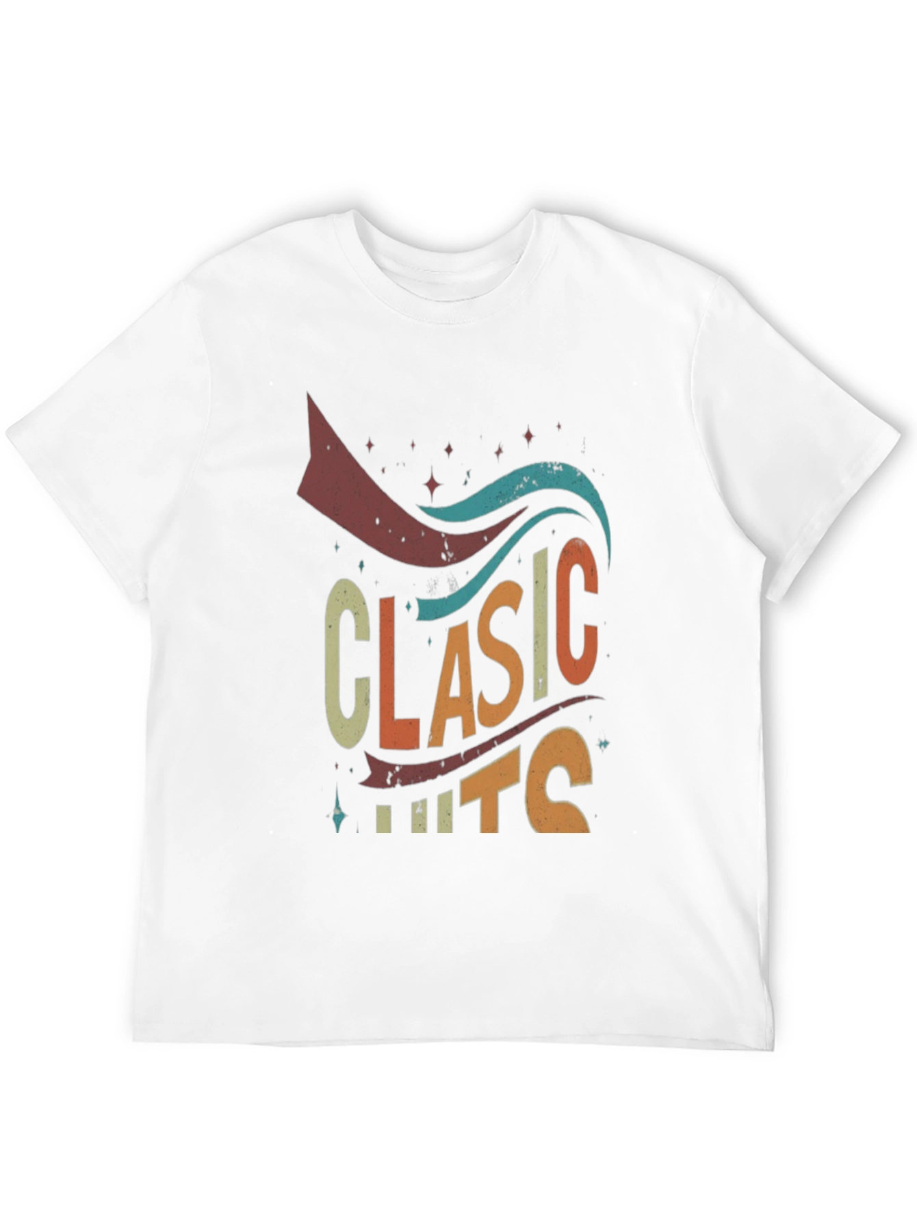 Black Classic Hits Retro Graphic T-Shirt view 12