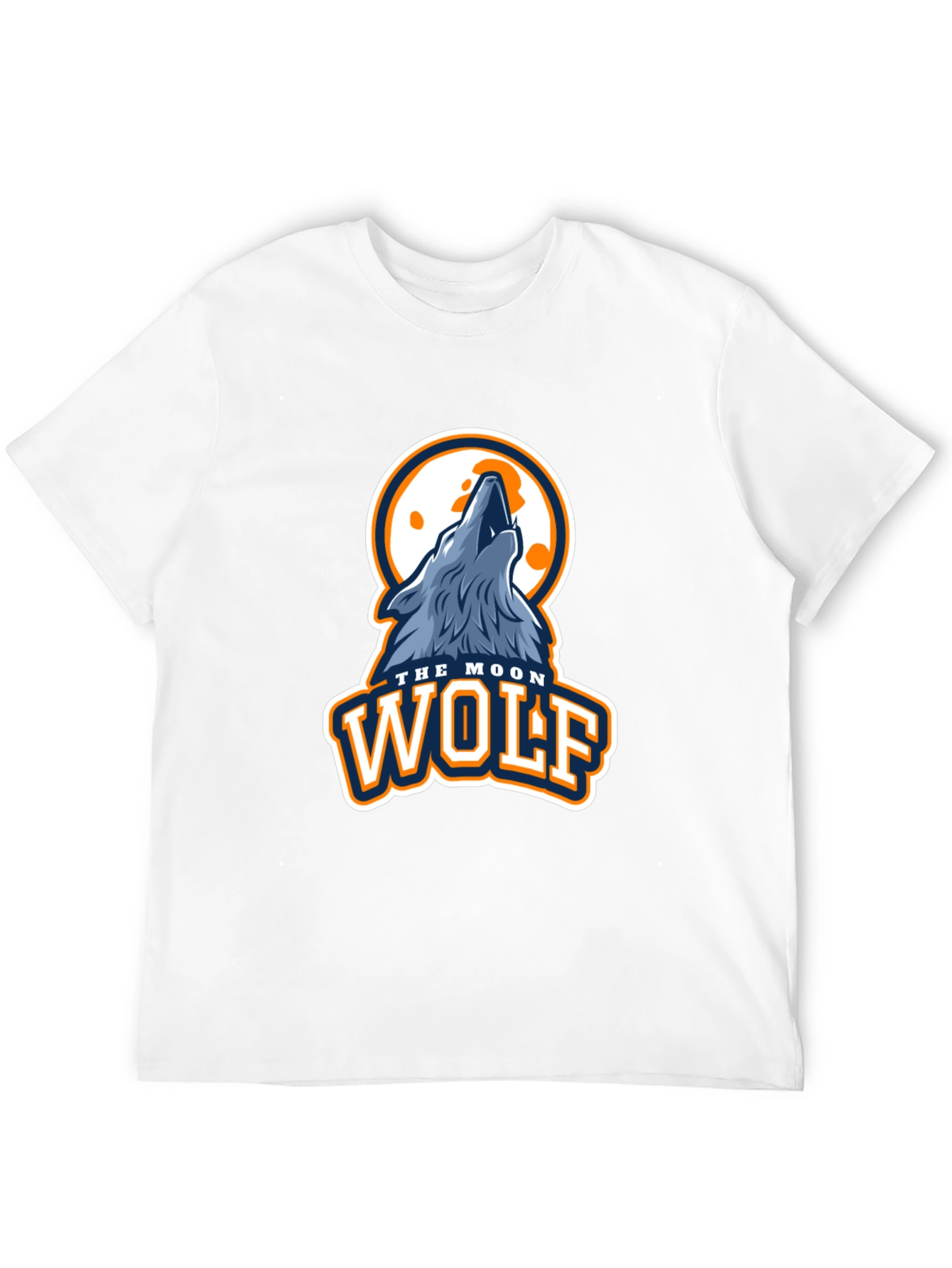 Black Moon Wolf Graphic T-Shirt view 12