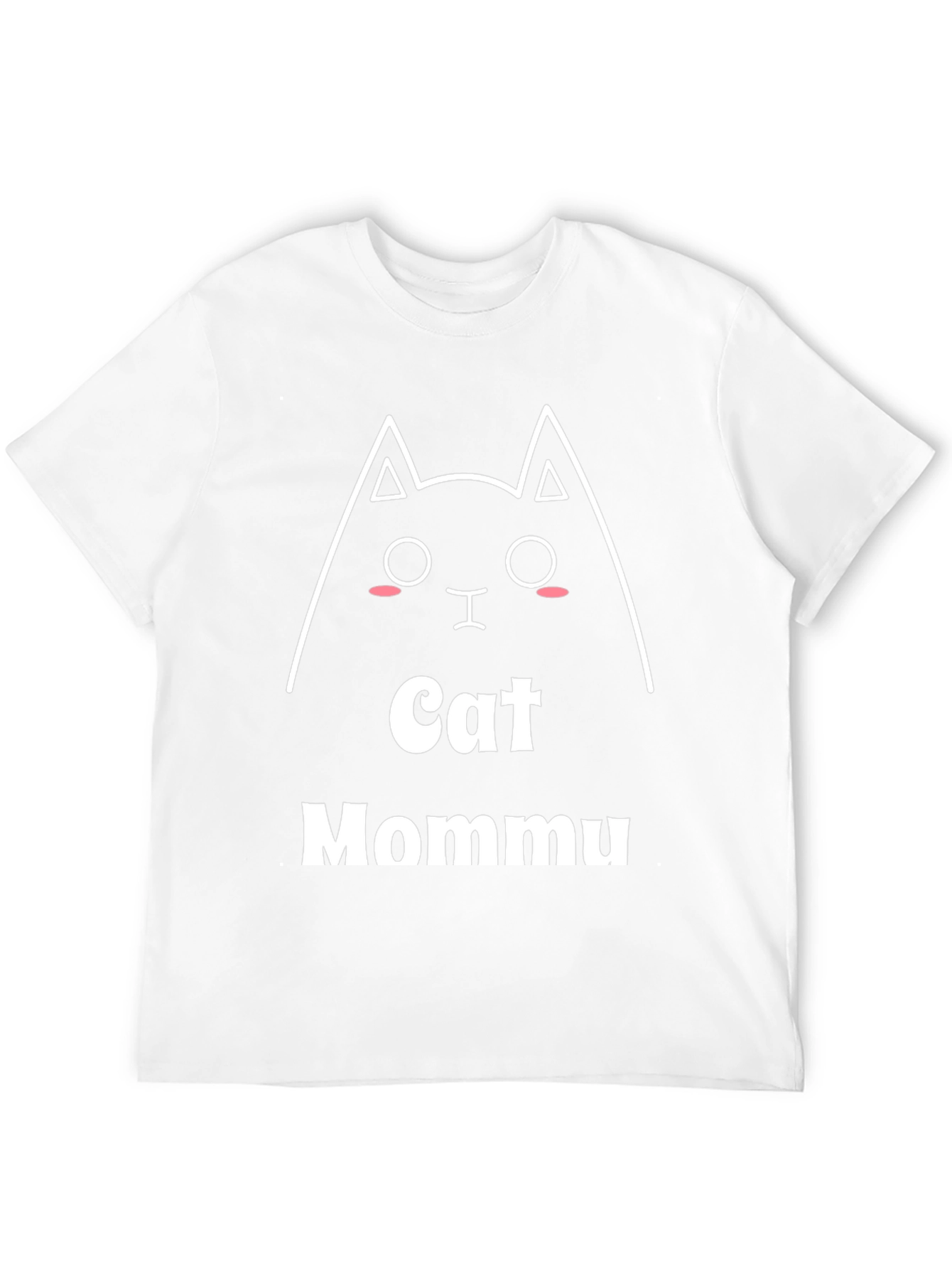 Black Cat Mommu T-Shirt - Cute Graphic Tee view 12