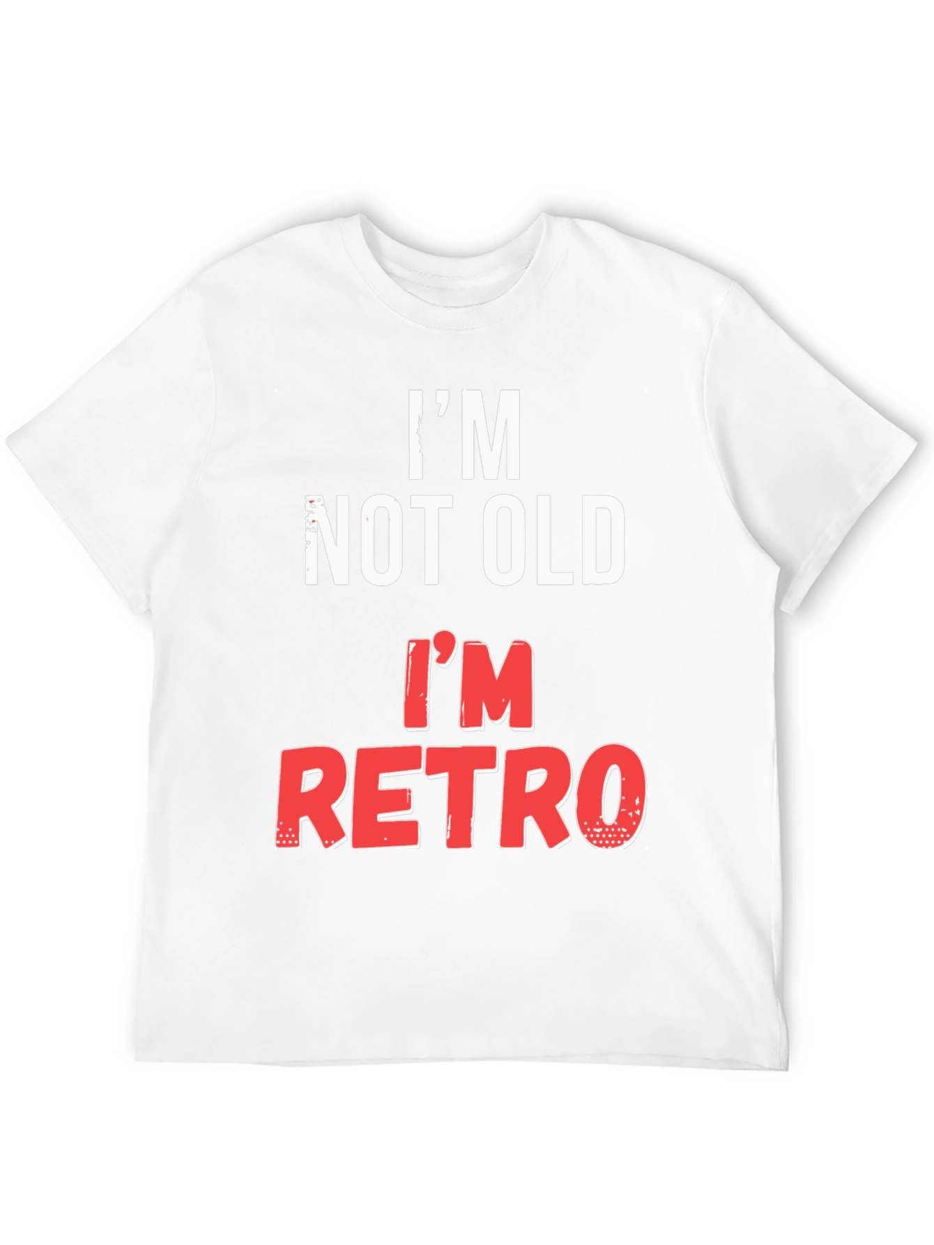 Black I'm Not Old, I'm Retro T-Shirt view 12