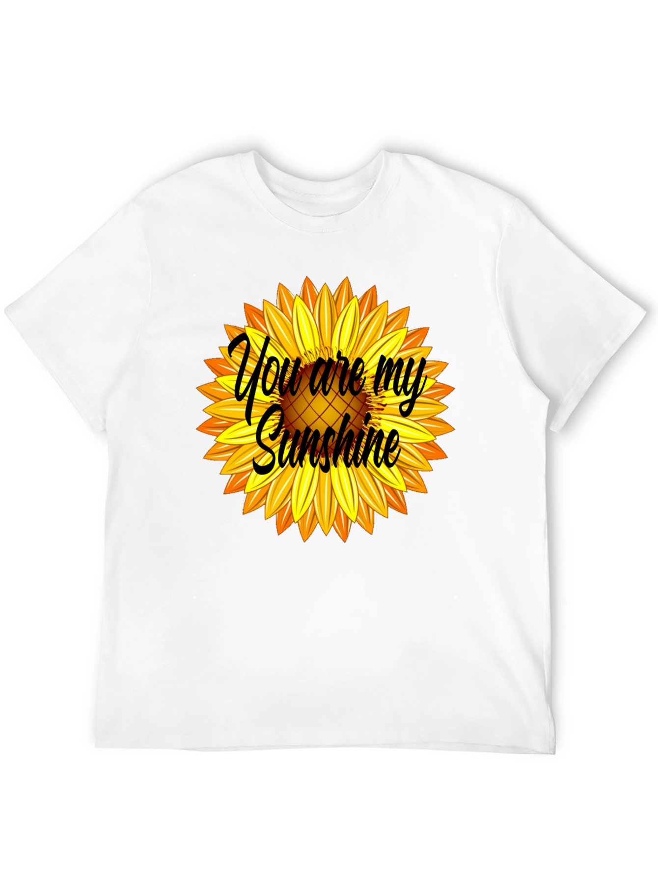 Black You Are My Sunshine Sunflower Graphic Tee view 12