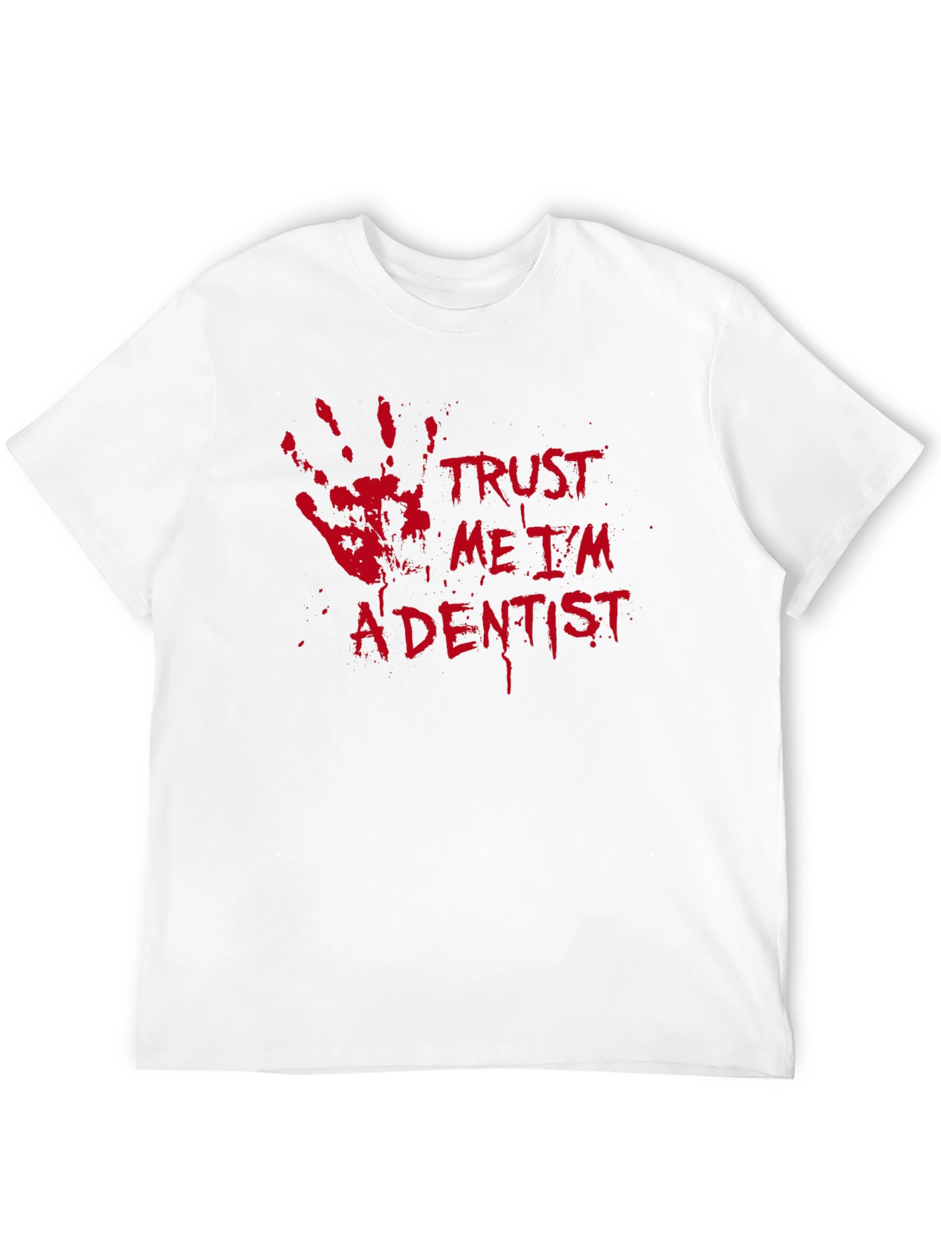Black Trust Me I'm A Dentist Graphic T-Shirt view 12