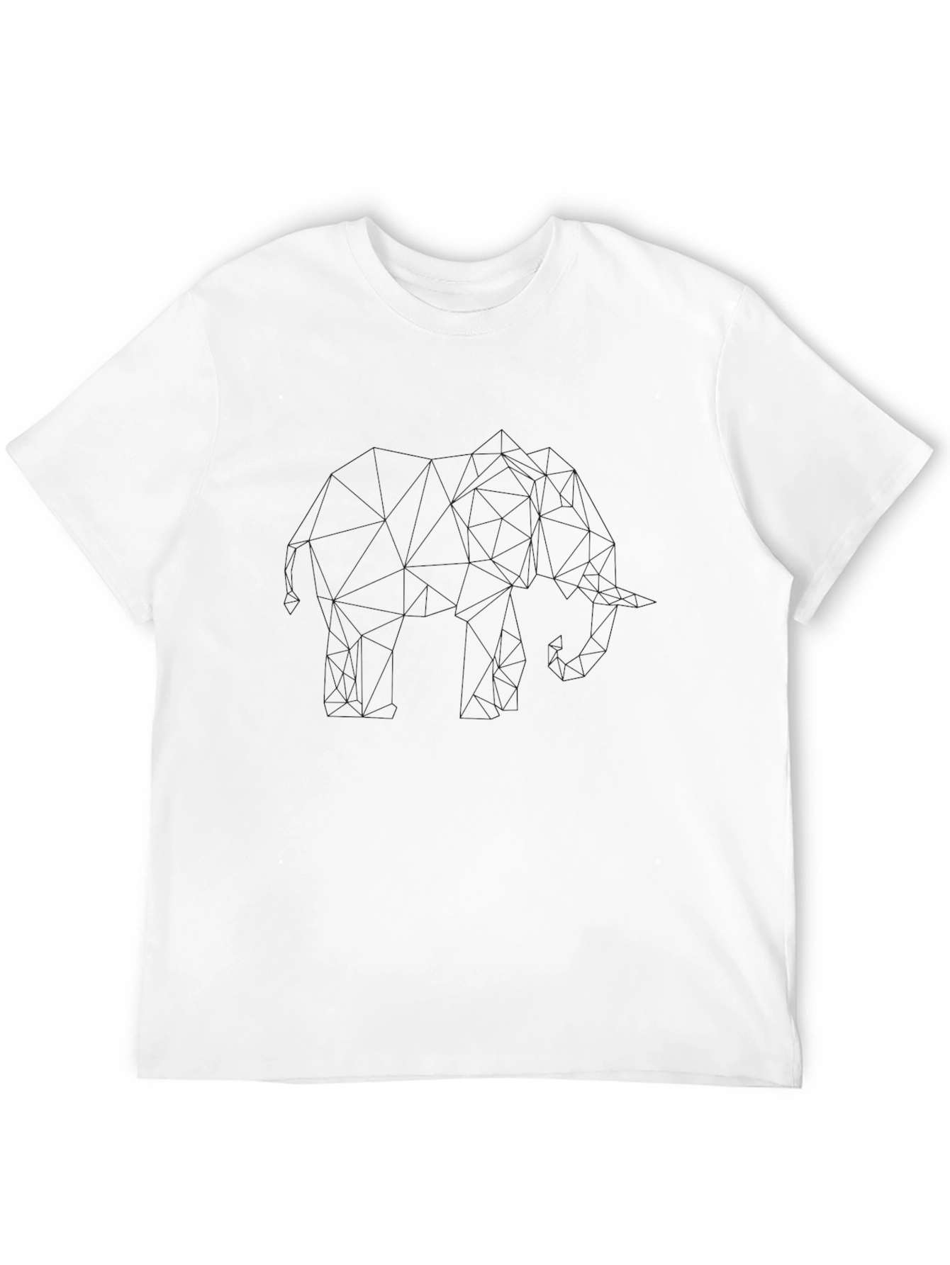 Black Men's Solid Black Short Sleeve T-Shirt view 12