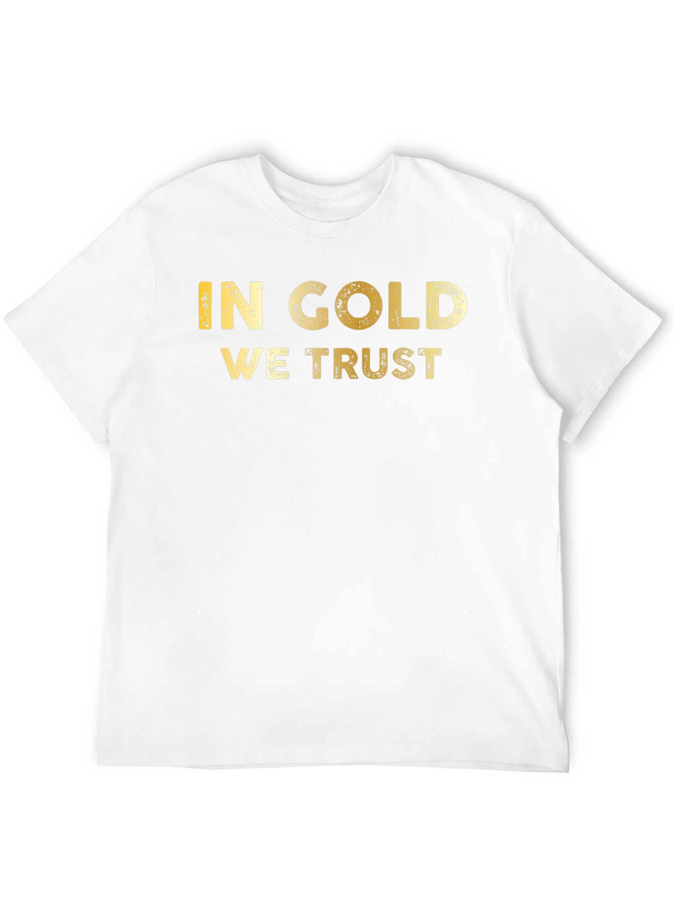 Black In Gold We Trust Graphic Tee - Gildan view 12