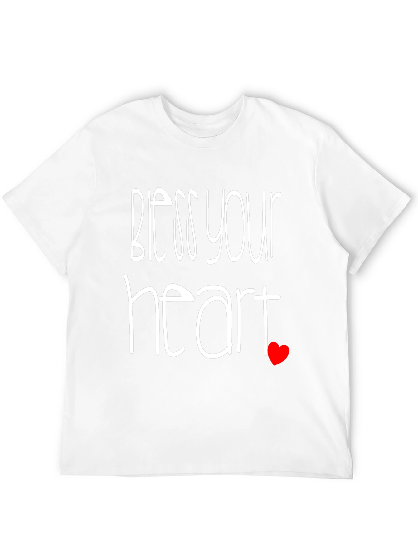 Black Bless Your Heart Black Graphic Tee view 12
