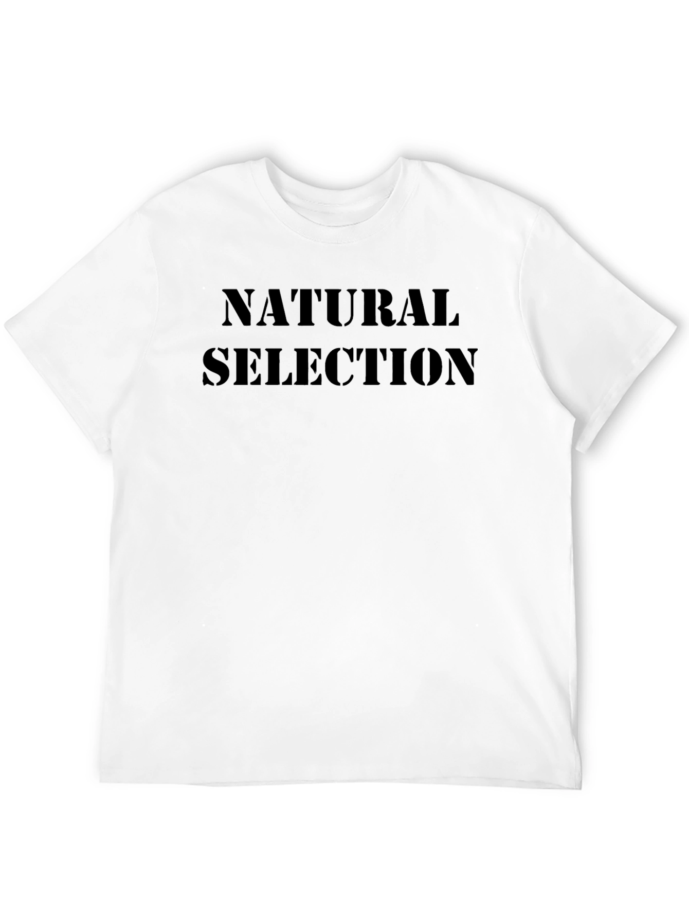 Black Natural Selection Graphic Tee - Black view 12
