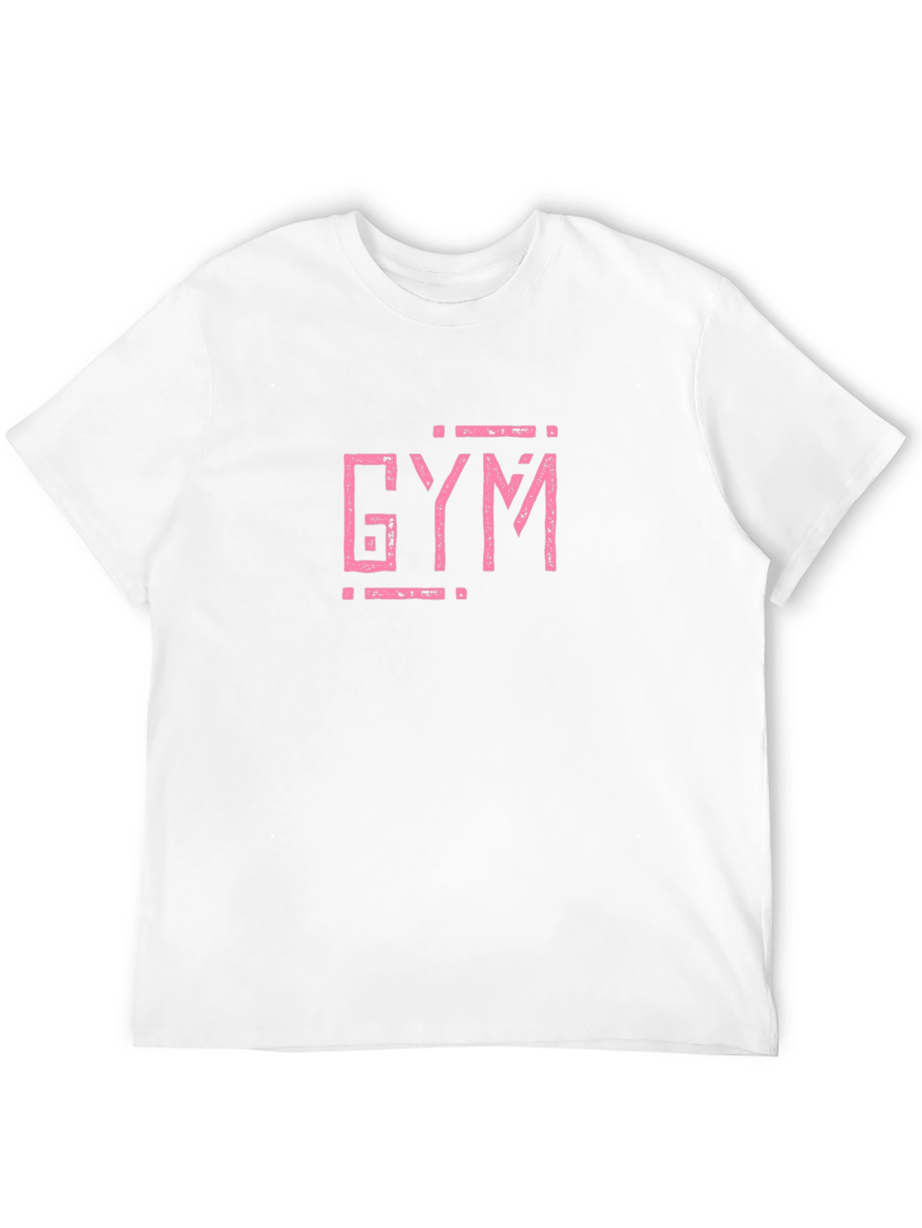Black Gym Graphic T-Shirt - Black Cotton Blend view 12