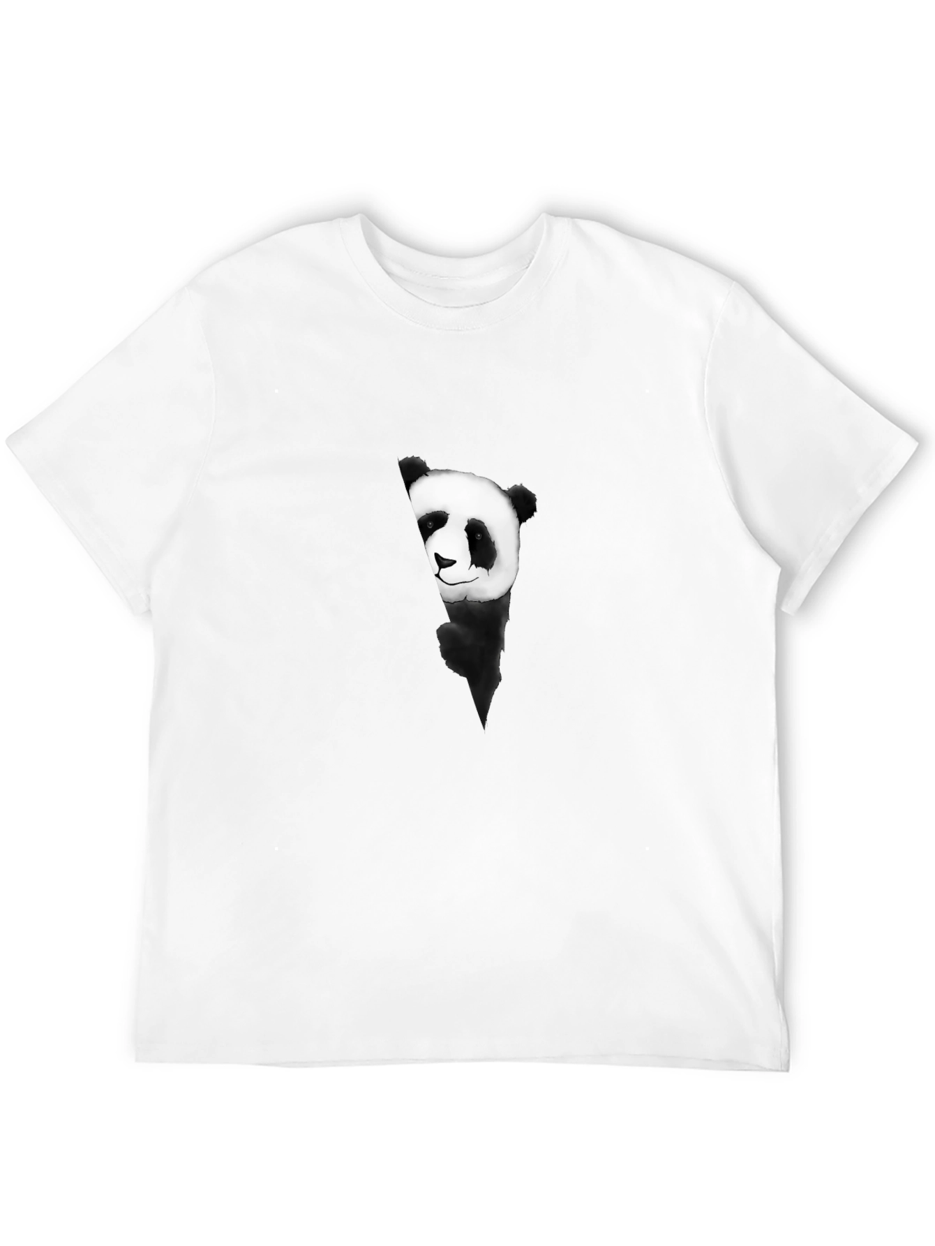 Black Panda Graphic Black T-Shirt view 12