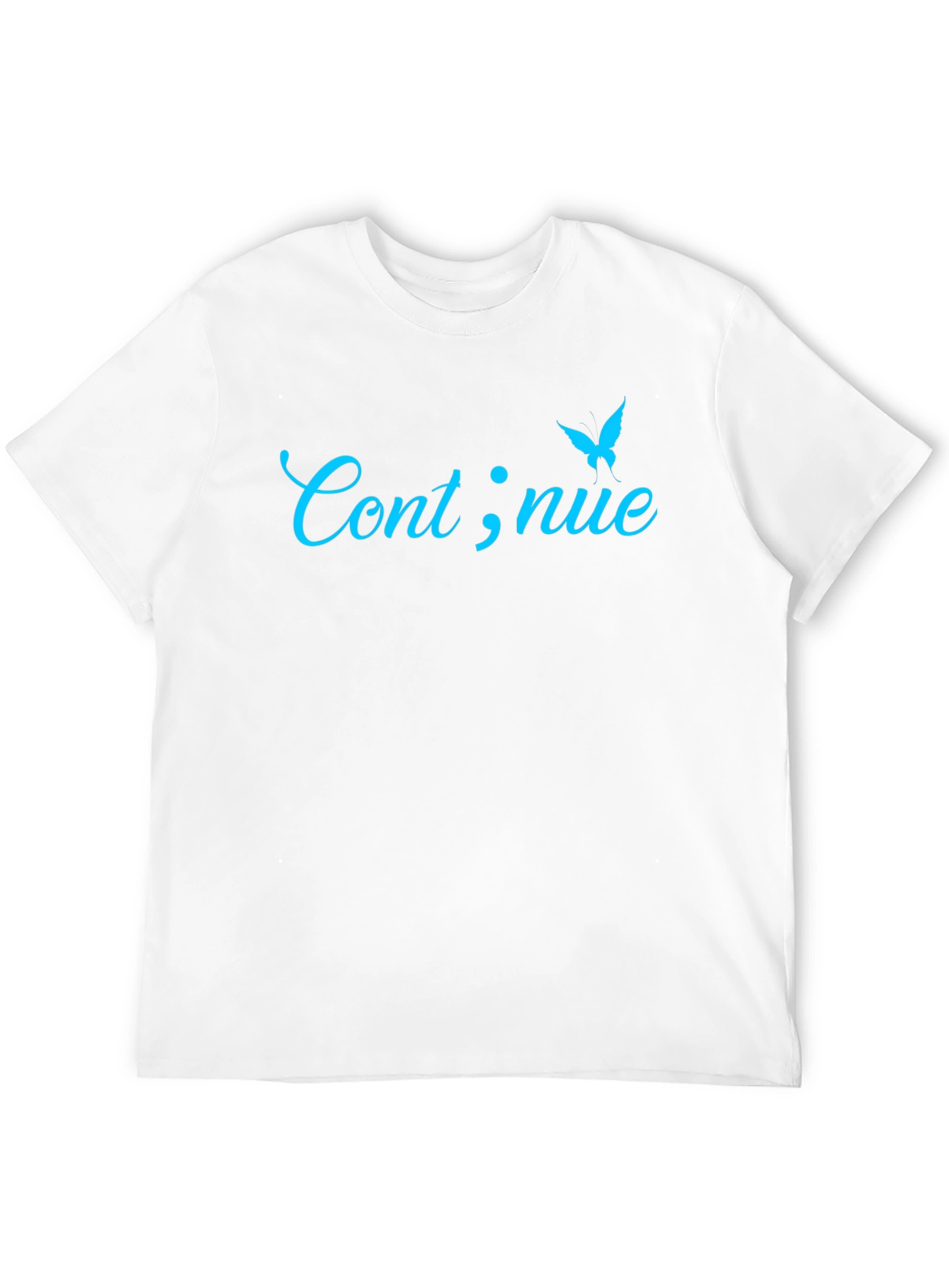 Black Continue Butterfly Graphic Tee - Mens Black T-Shirt view 12