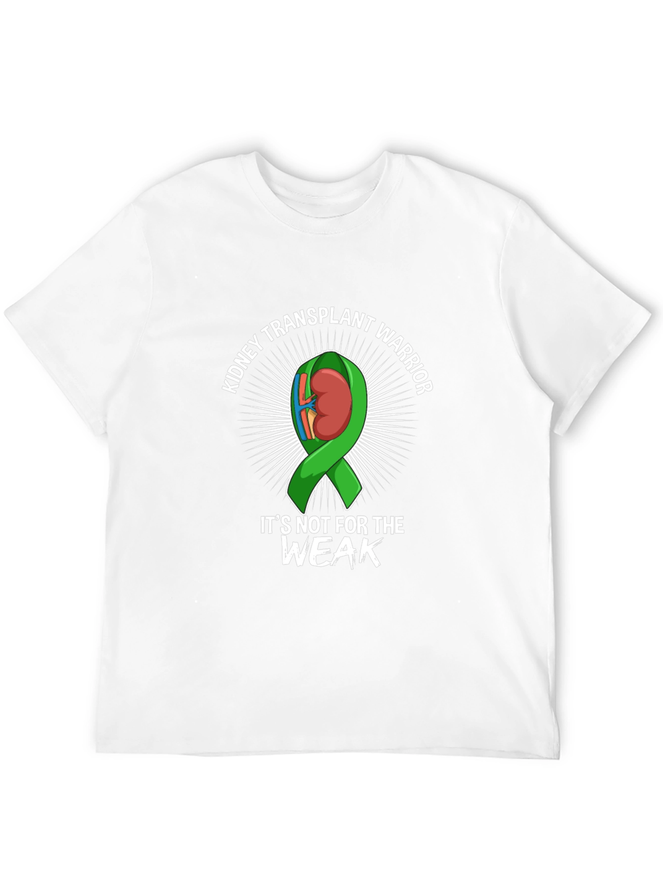 Black Kidney Transplant Warrior Graphic Tee view 12