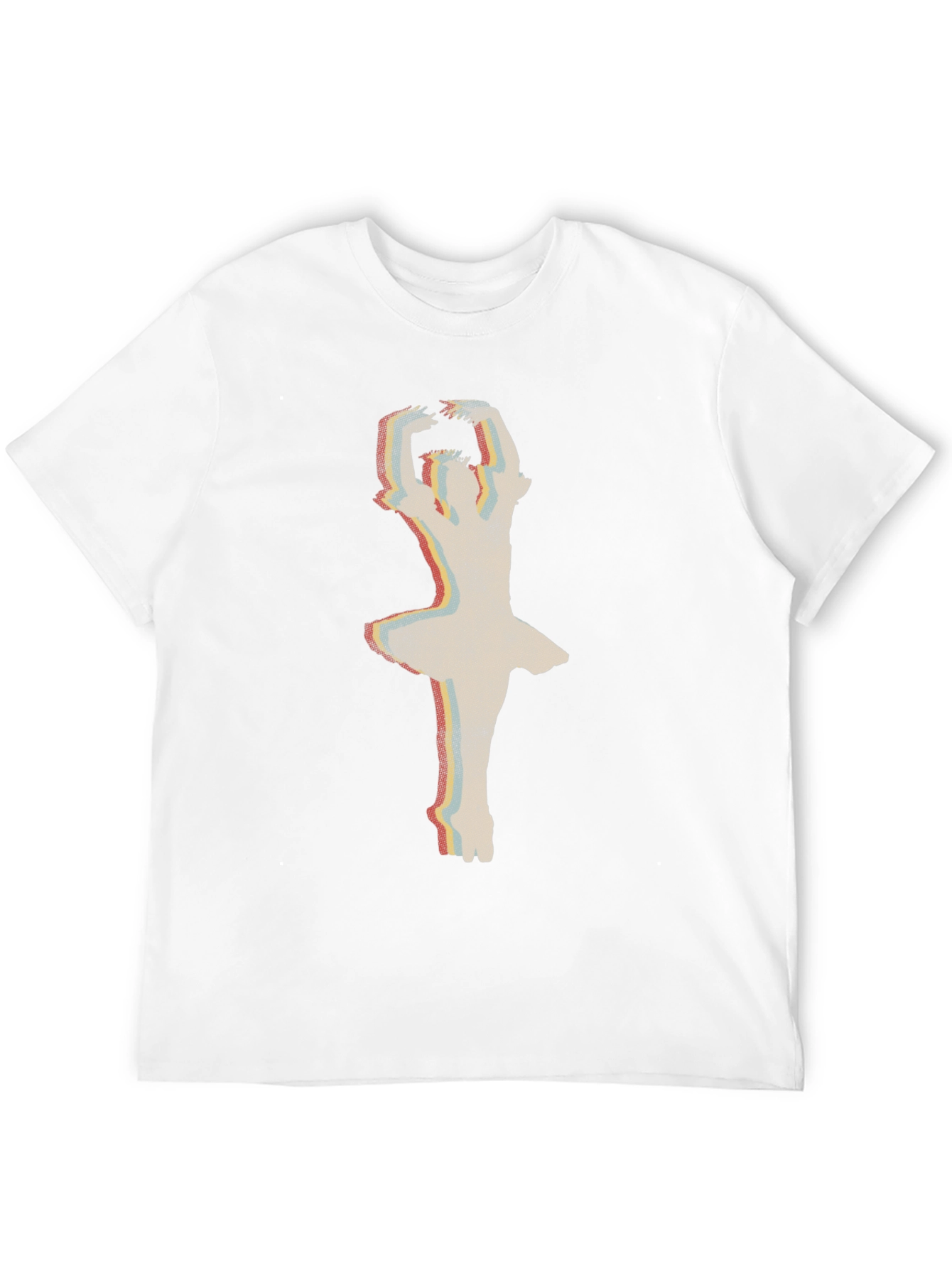 Black Ballerina Graphic Tee - Vintage Style Black Shirt view 12