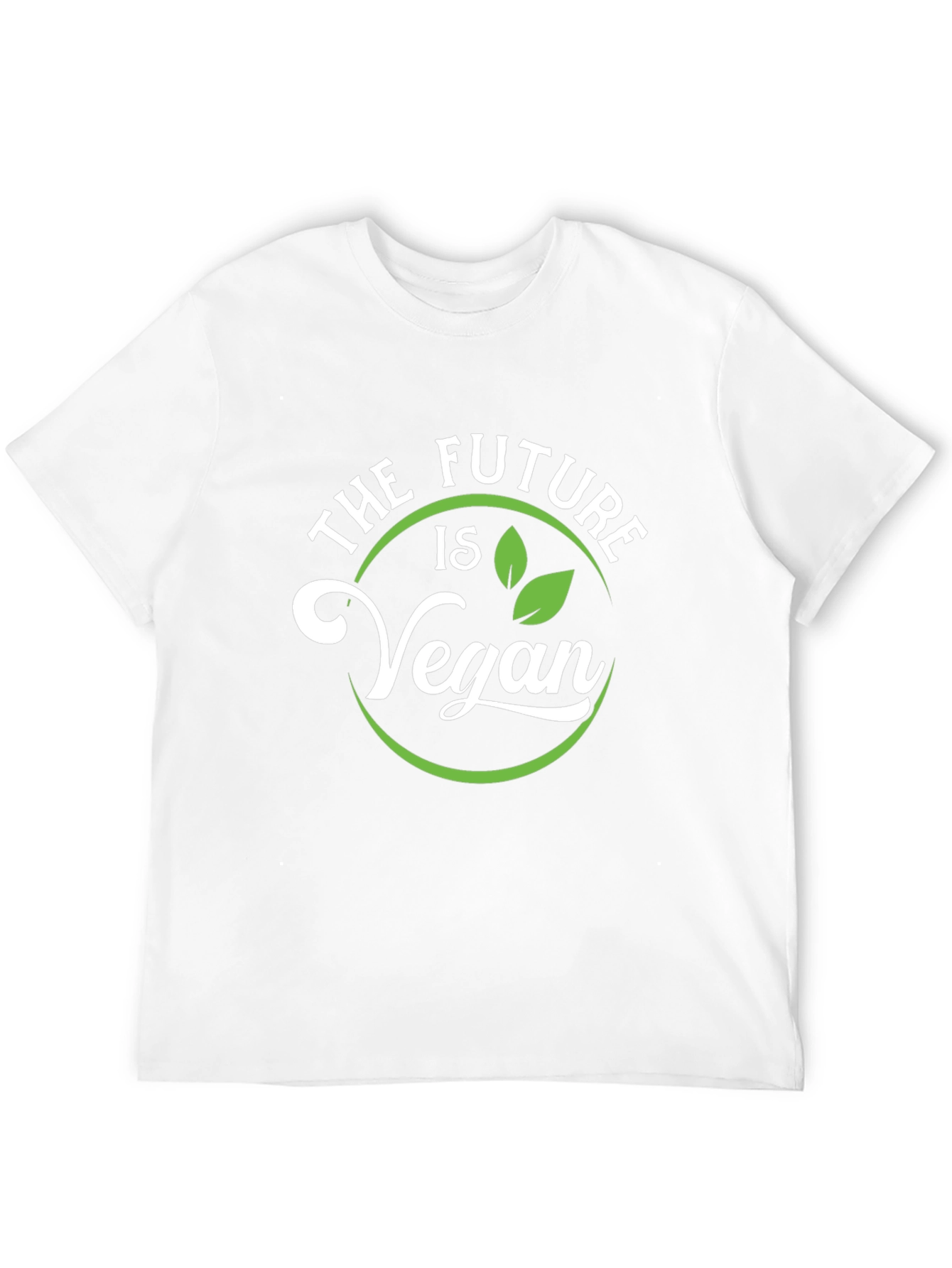 Black The Future is Vegan T-Shirt - Unisex Black Tee view 12