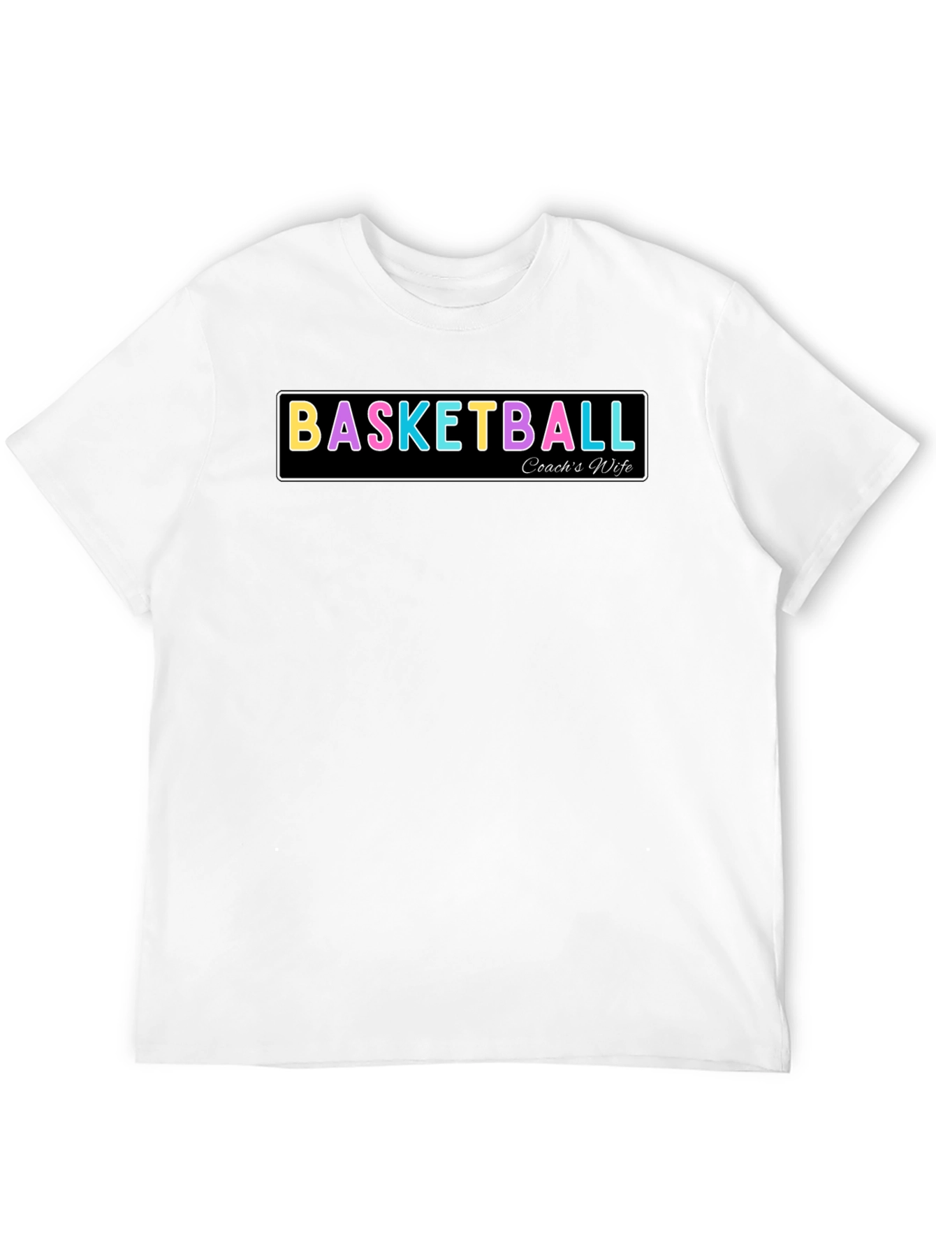 Black Basketball Coach's Wife T-Shirt view 12