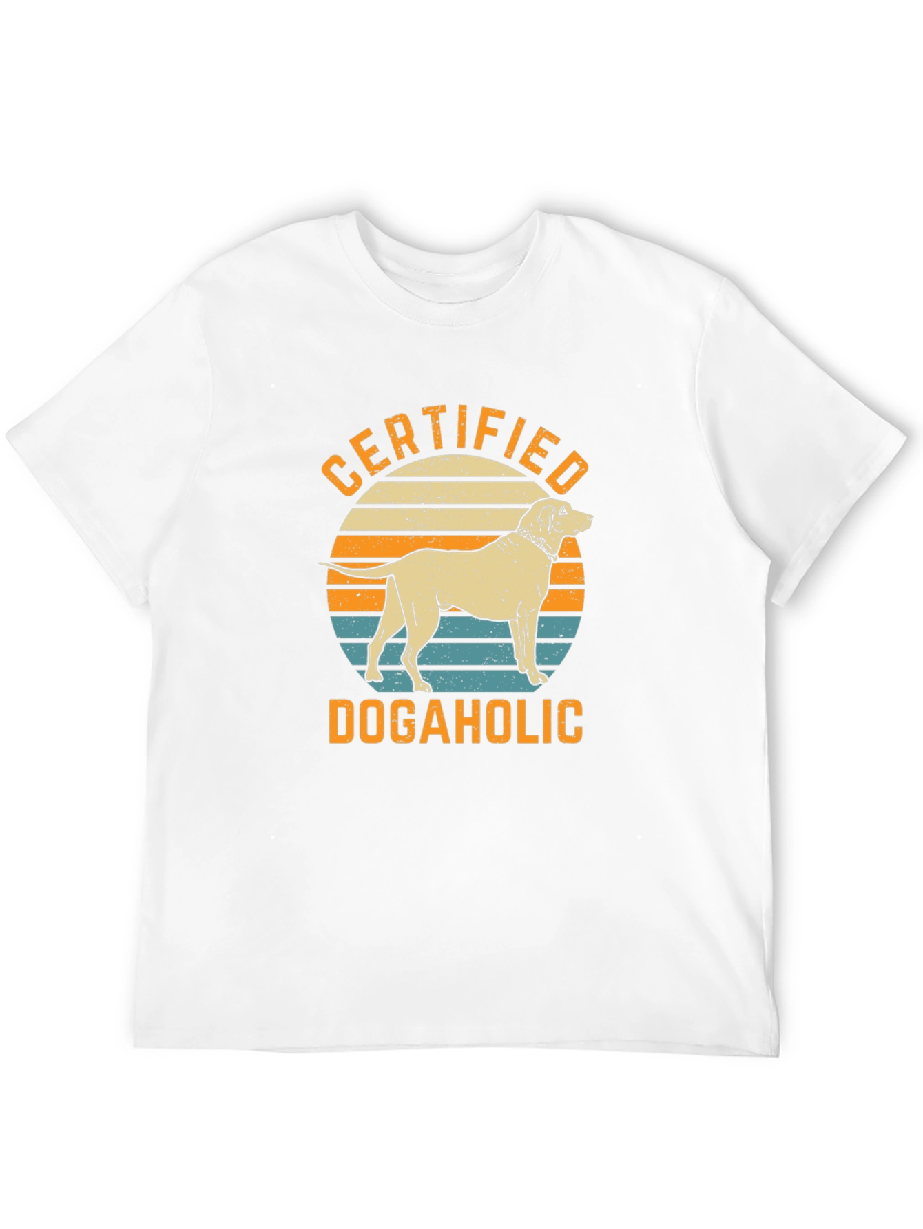 Black Certified Dogaholic Graphic T-Shirt view 12
