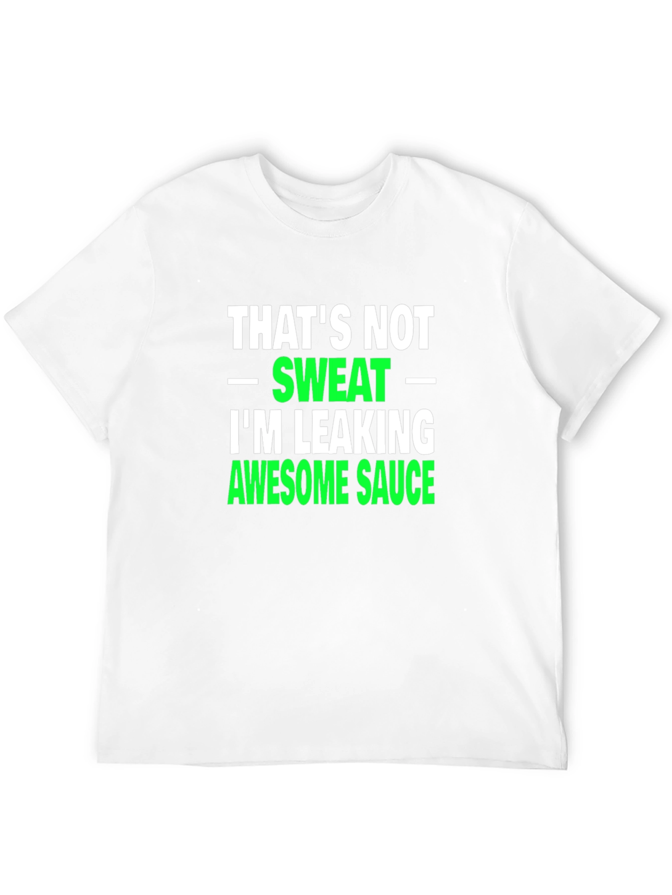 Black Awesome Sauce T-Shirt - Funny Novelty Tee view 12