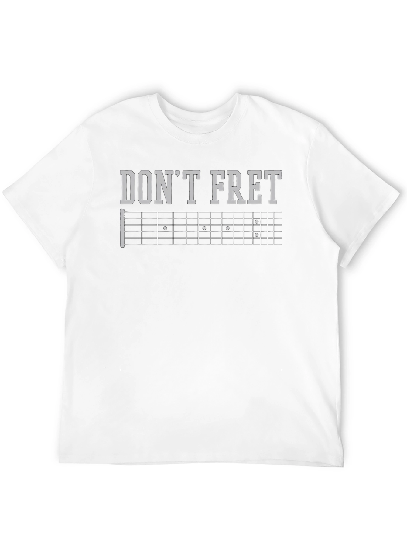 Black Don't Fret Guitar T-Shirt view 12