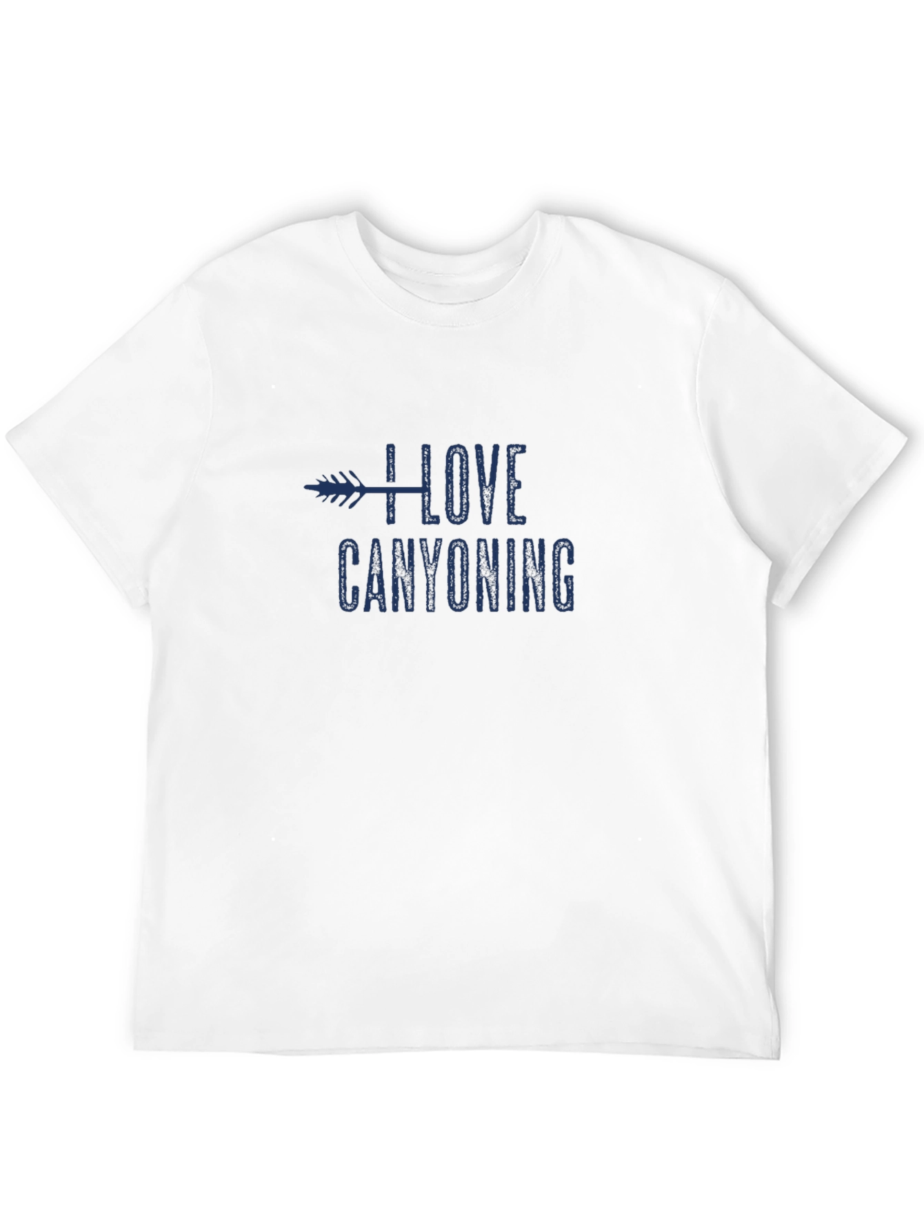 Black I Love Canyoning T-Shirt - Black Graphic Tee view 12