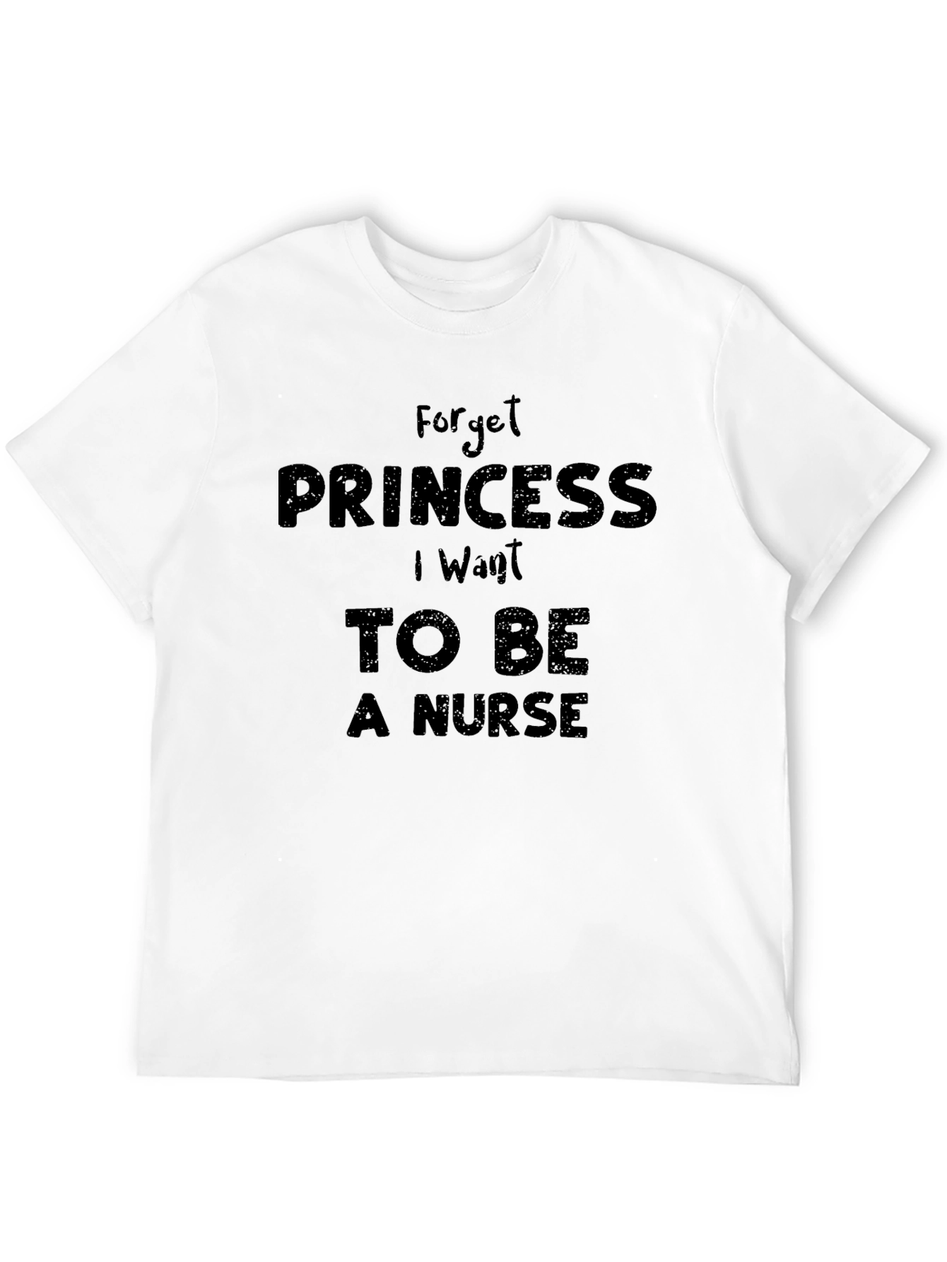 Black Forget Princess, Nurse T-Shirt - Comfortable & Stylish view 12