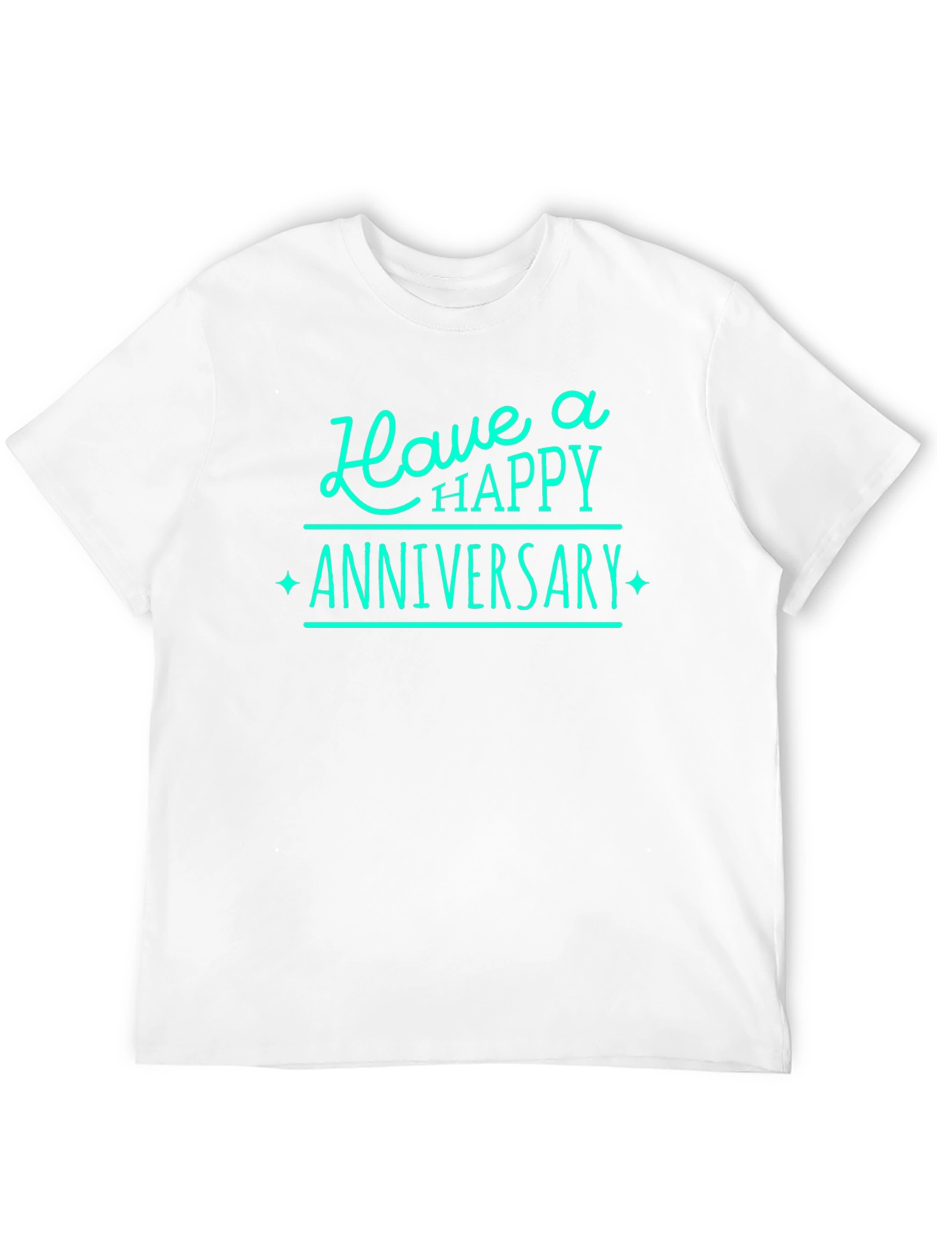 Black Have a Happy Anniversary T-Shirt view 12