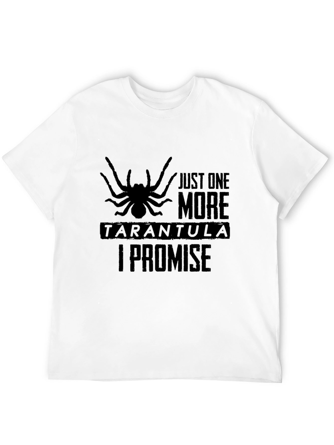 Black Tarantula Lover Graphic Tee - Just One More I Promise view 12