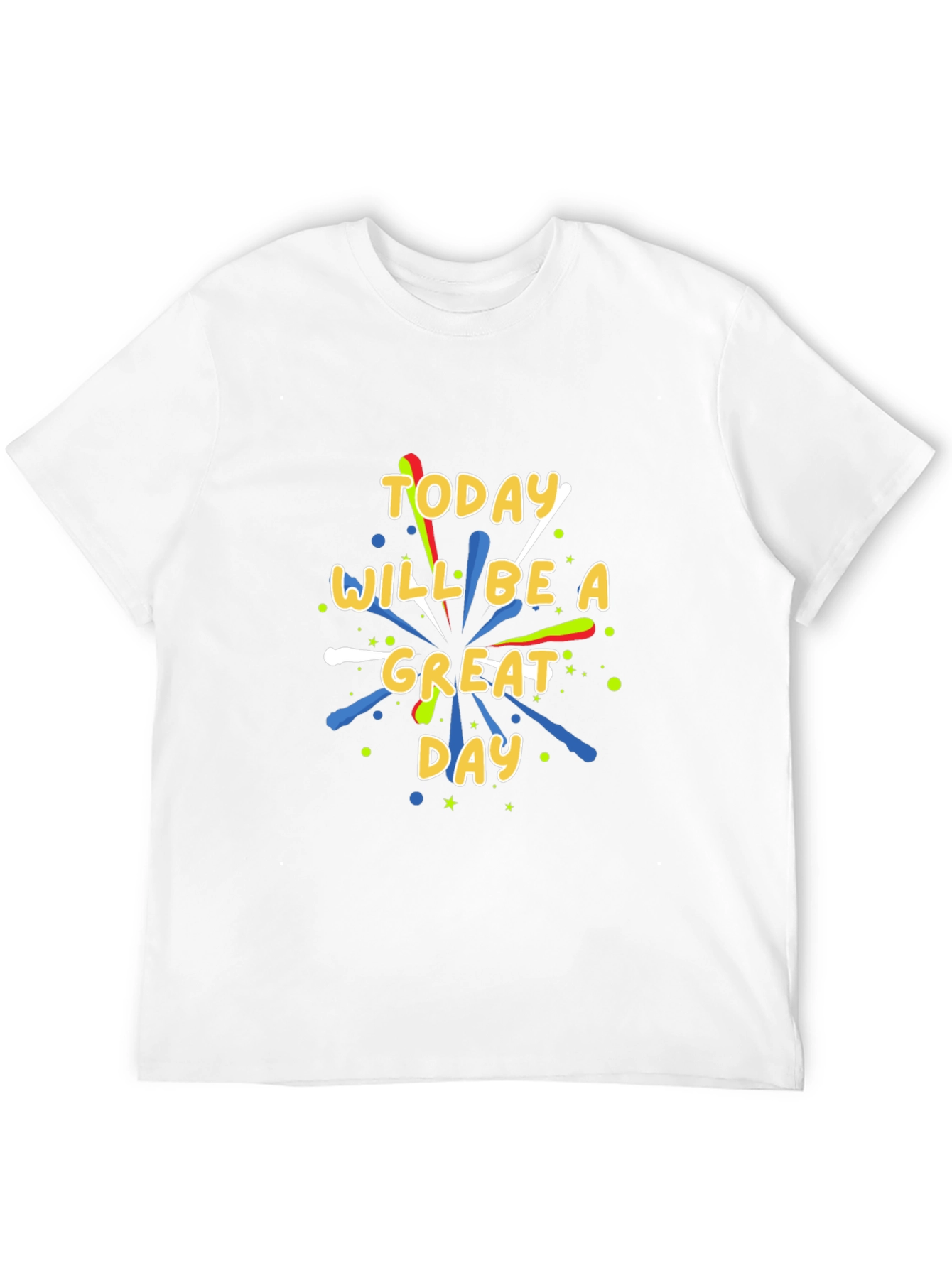 Black Today Will Be A Great Day Graphic T-Shirt view 12