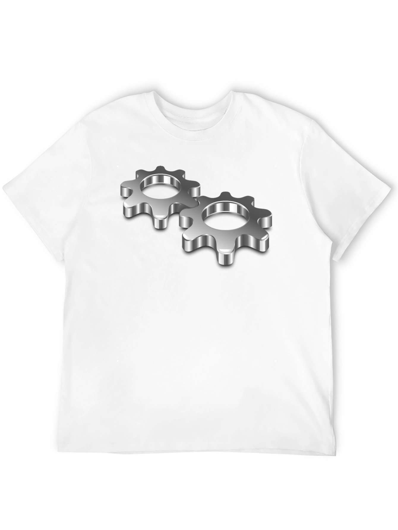 Black Gear Up Black T-Shirt view 12