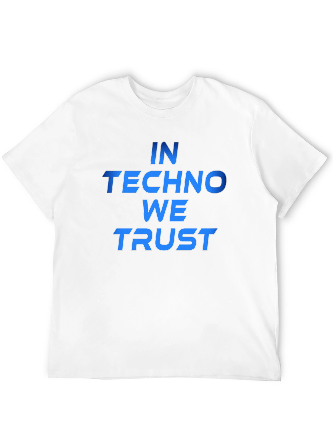 Black In Techno We Trust Black T-Shirt view 12