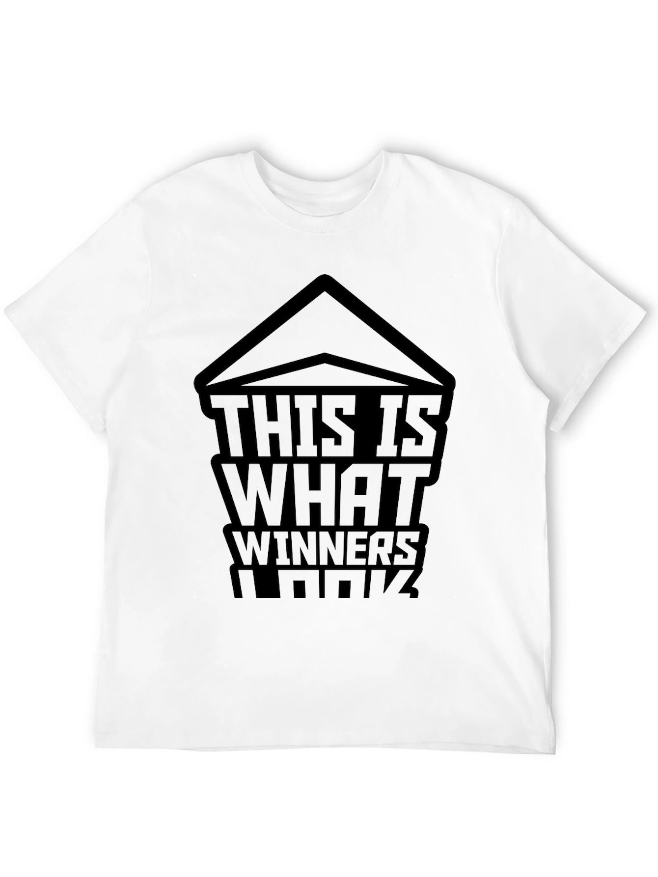 Black This Is What Winners Look Like - Black T-Shirt view 12