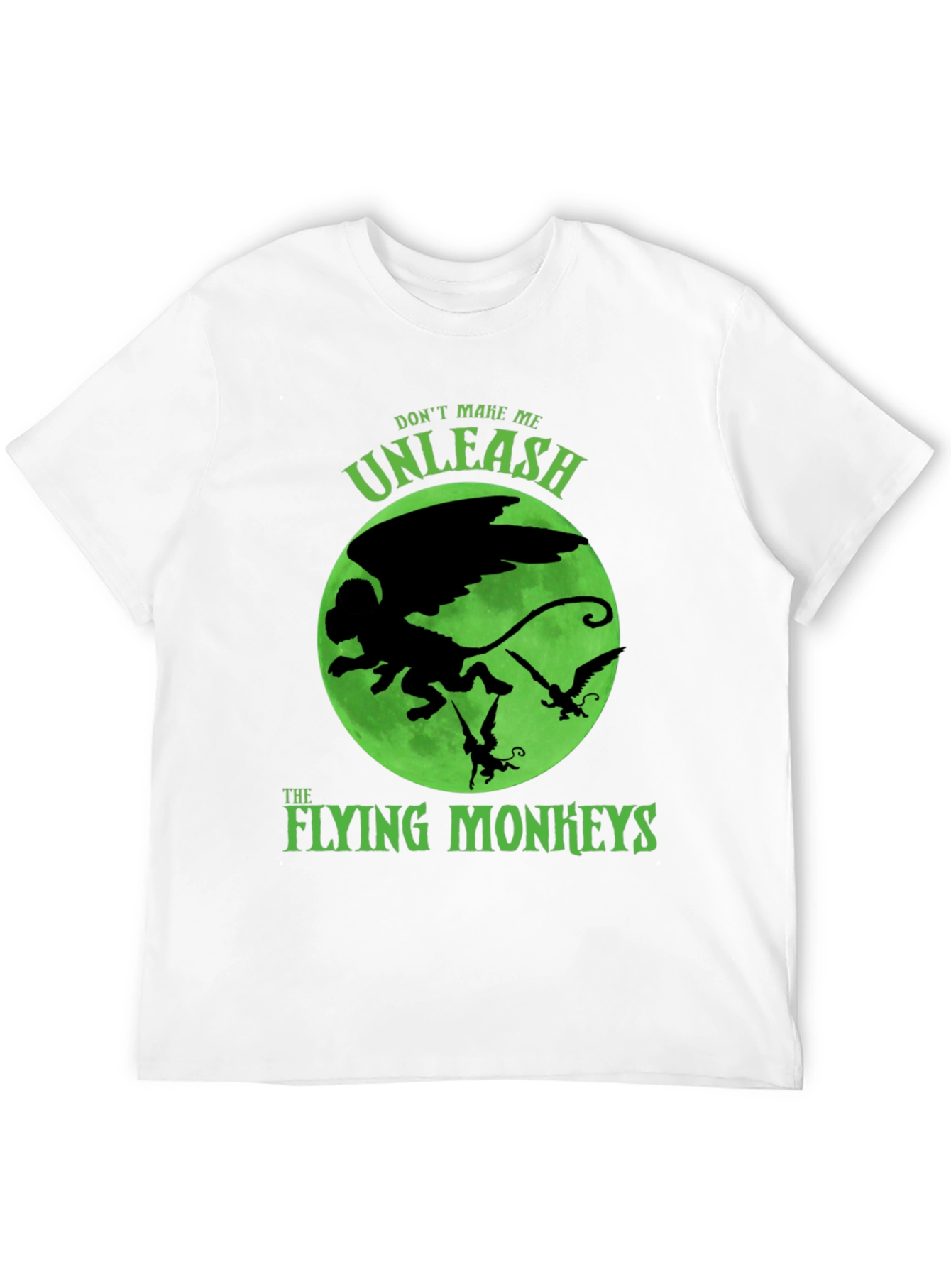 Black Flying Monkeys Graphic T-Shirt view 12