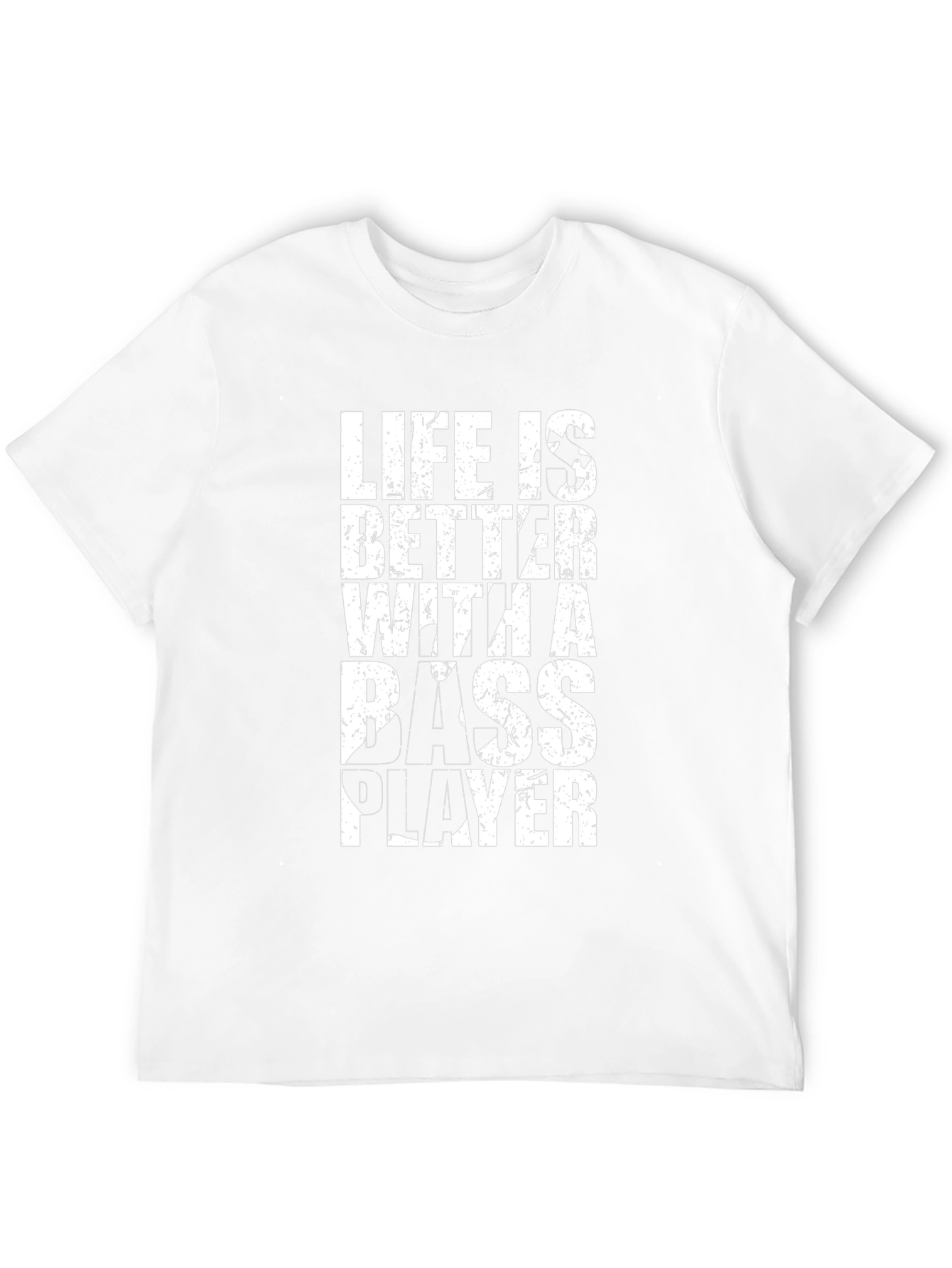 Black Life is Better with a Bass Player T-Shirt view 12