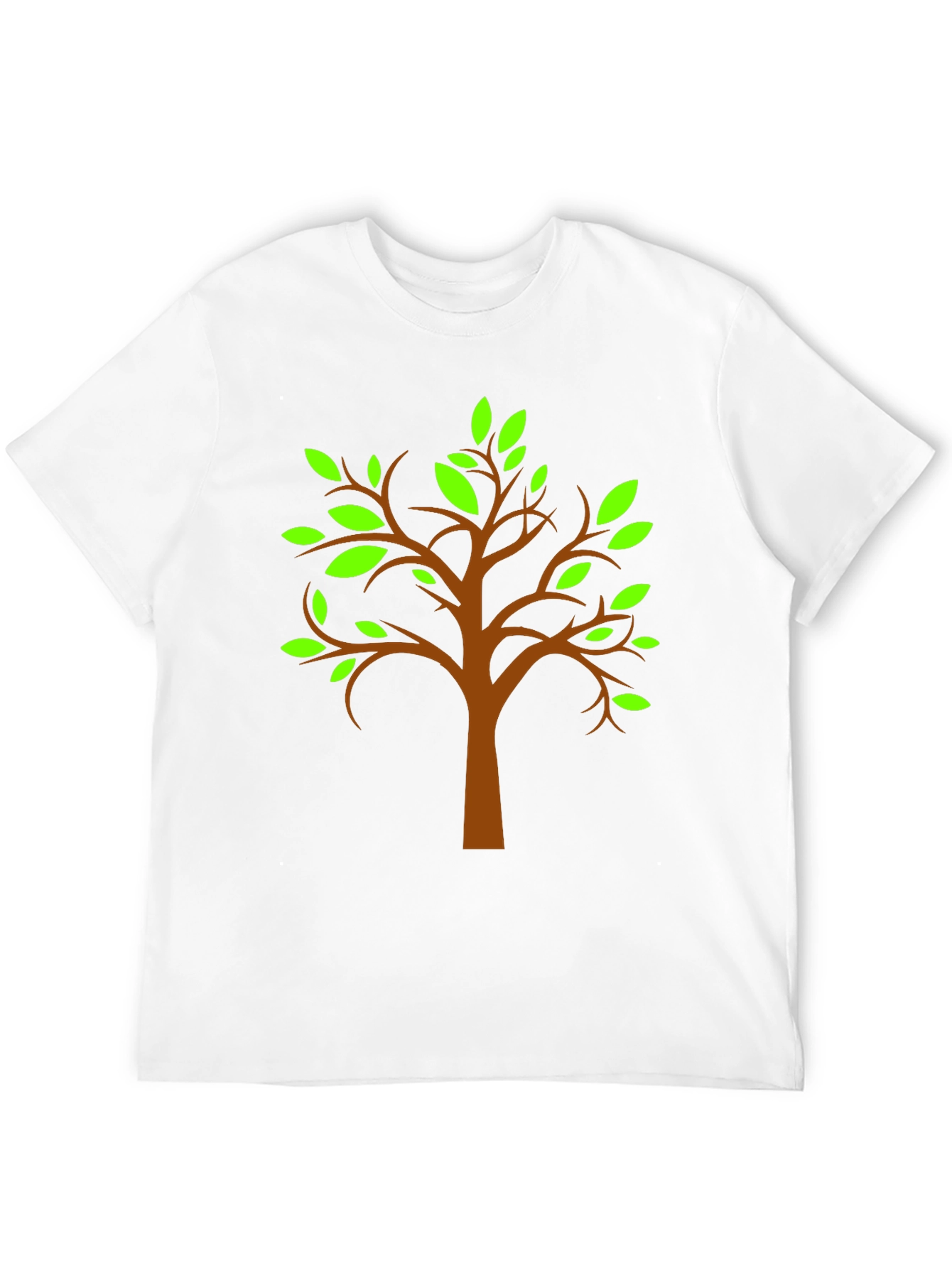 Black Nature Tree Graphic Tee - Stylish Black T-Shirt view 12