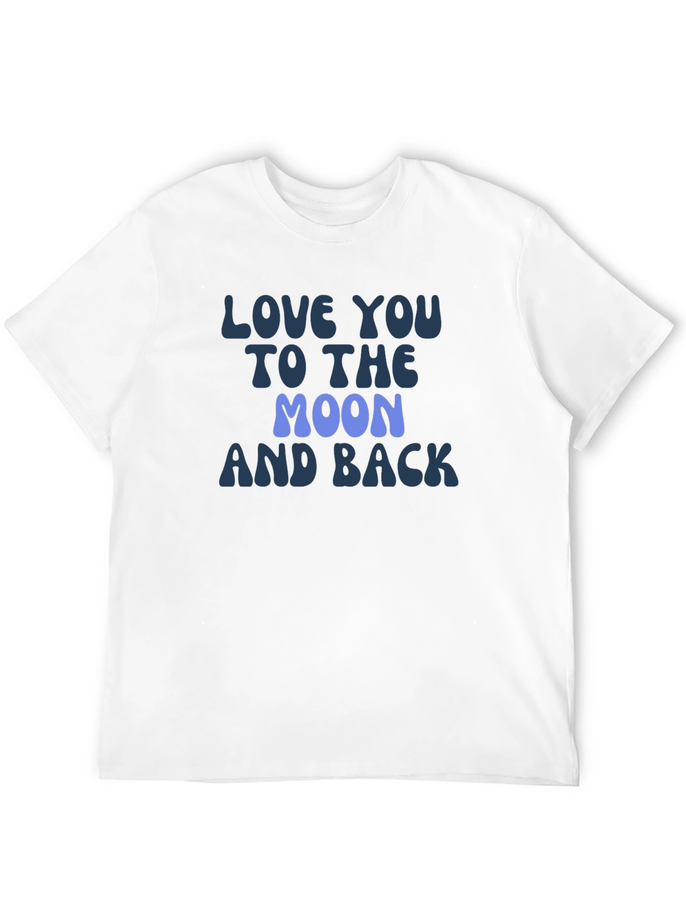 Black Love You To The Moon and Back Graphic Tee view 12