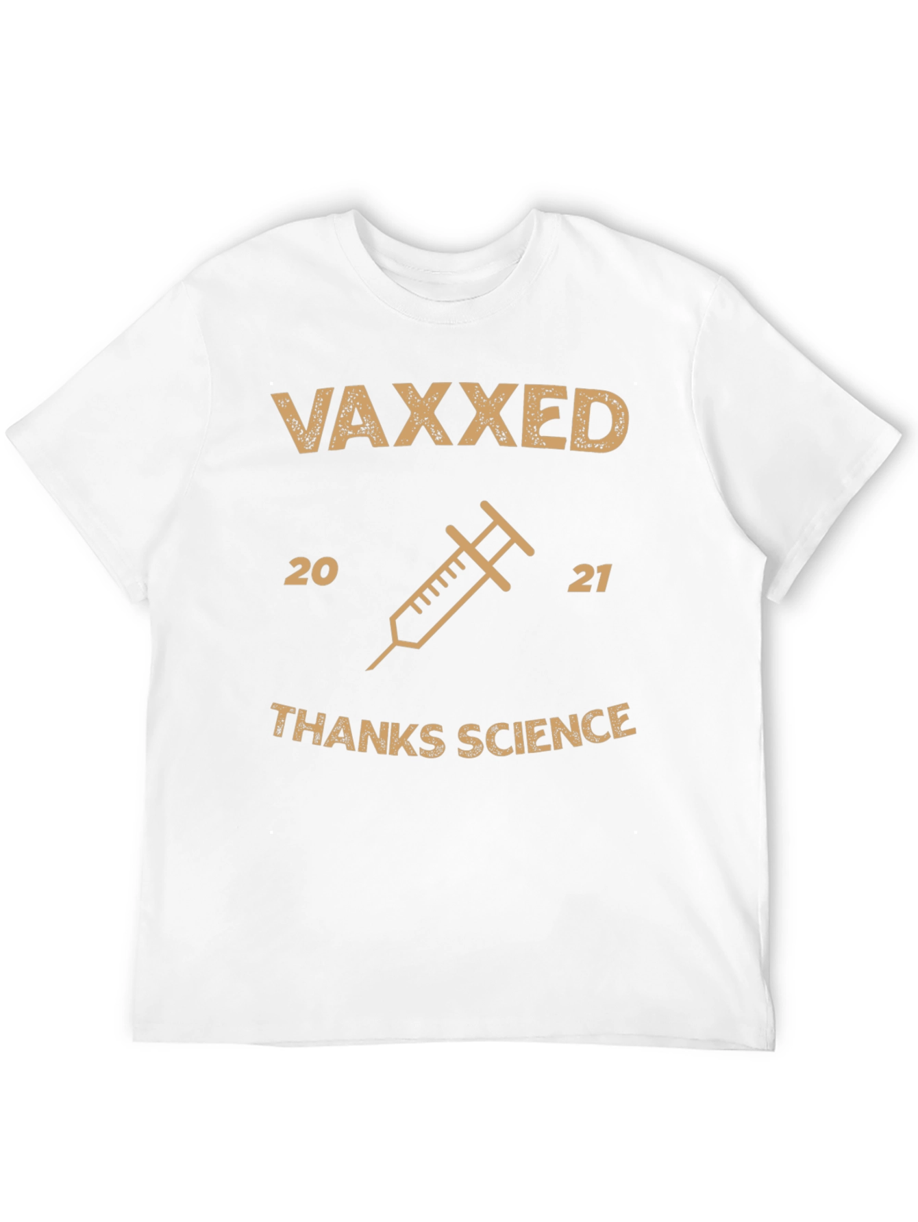 Black Vaxxed Thanks Science T-Shirt view 12