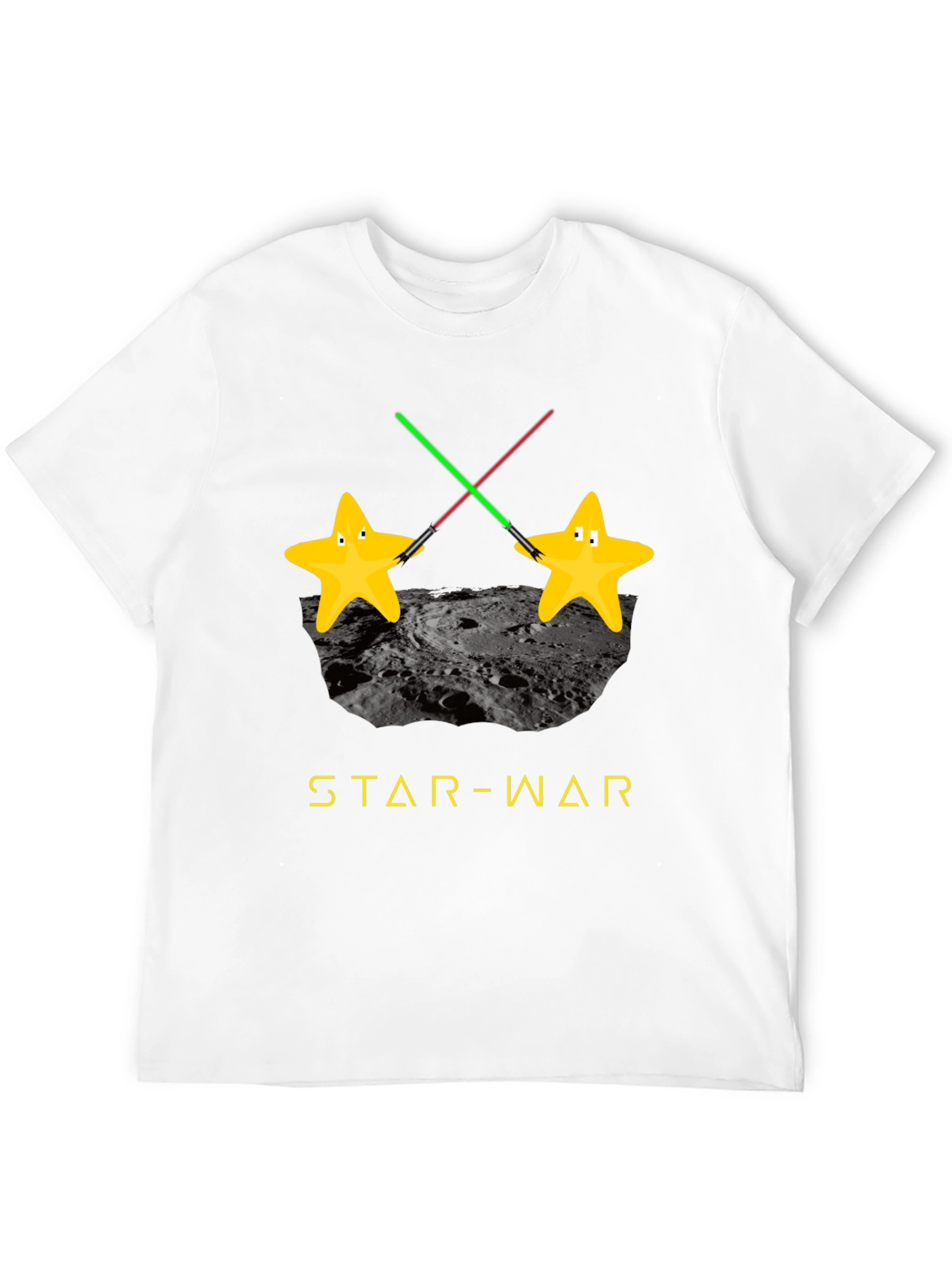 Black Star-War Funny T-Shirt view 12