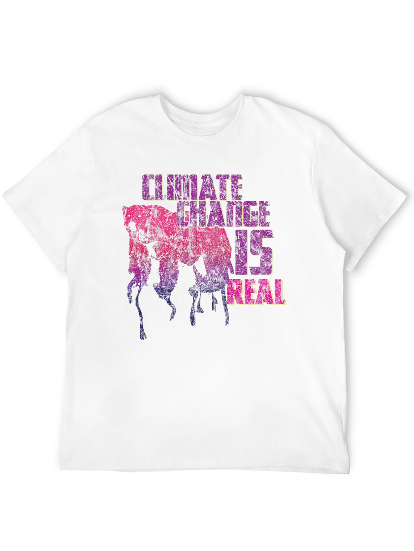 Black Climate Change Awareness Graphic Tee view 12