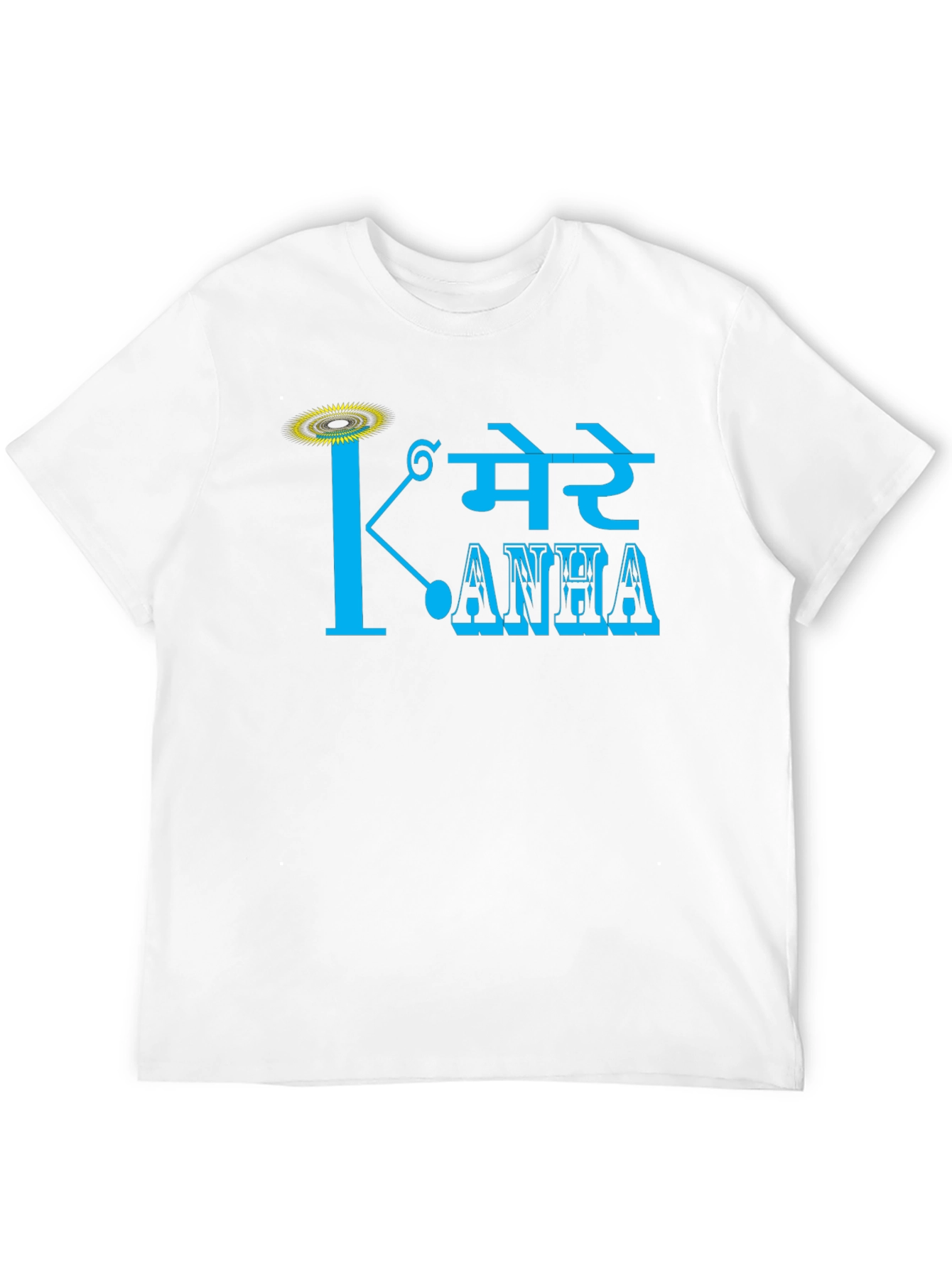 Black Mere Kanha Graphic Tee - Stylish Black T-Shirt view 12