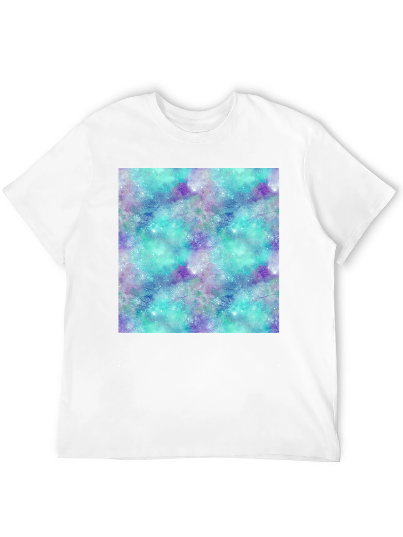 Black Galaxy Pattern T-Shirt - Stylish & Unique view 12