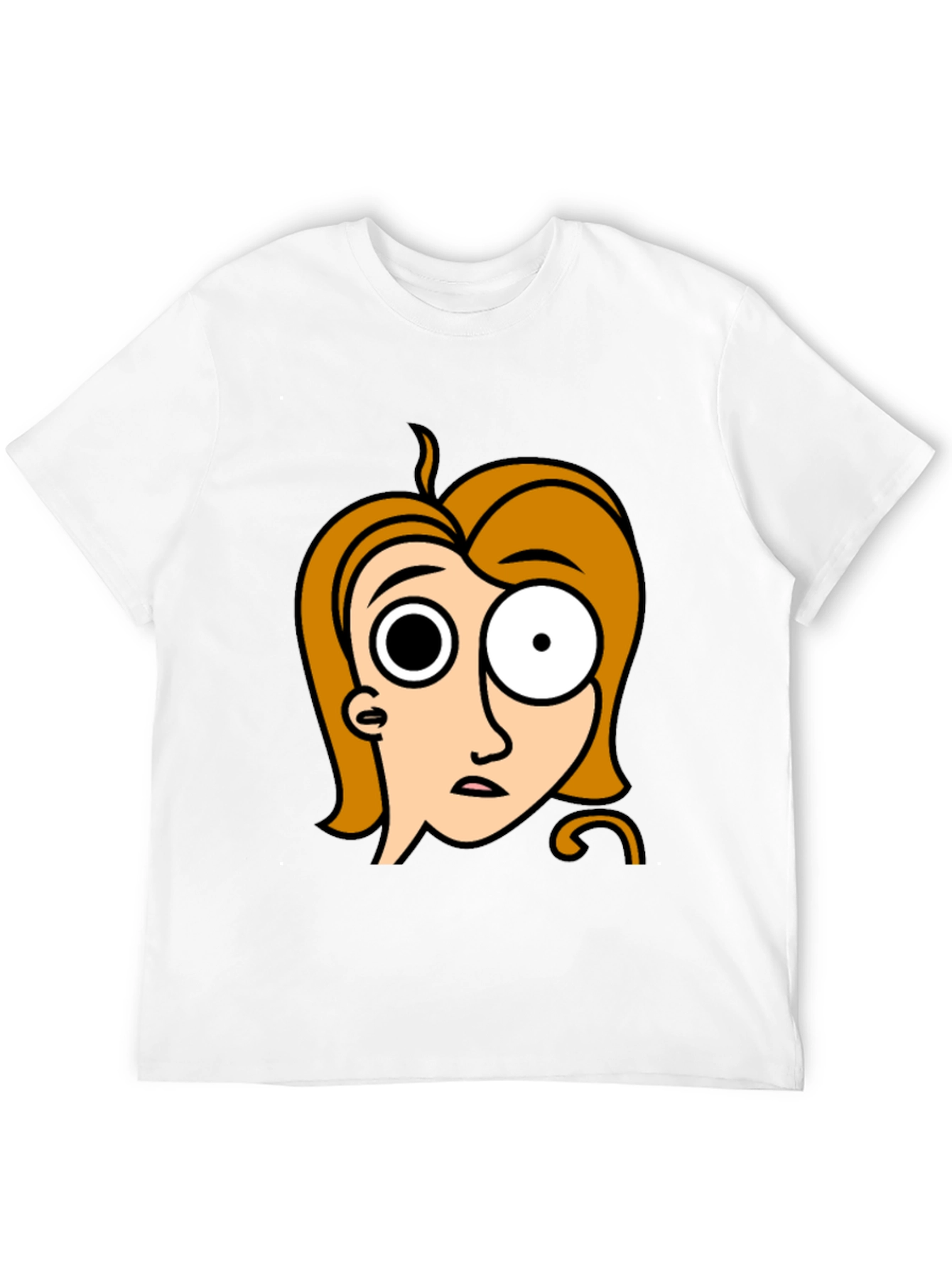 Black Cartoon Character Graphic Black T-Shirt view 12