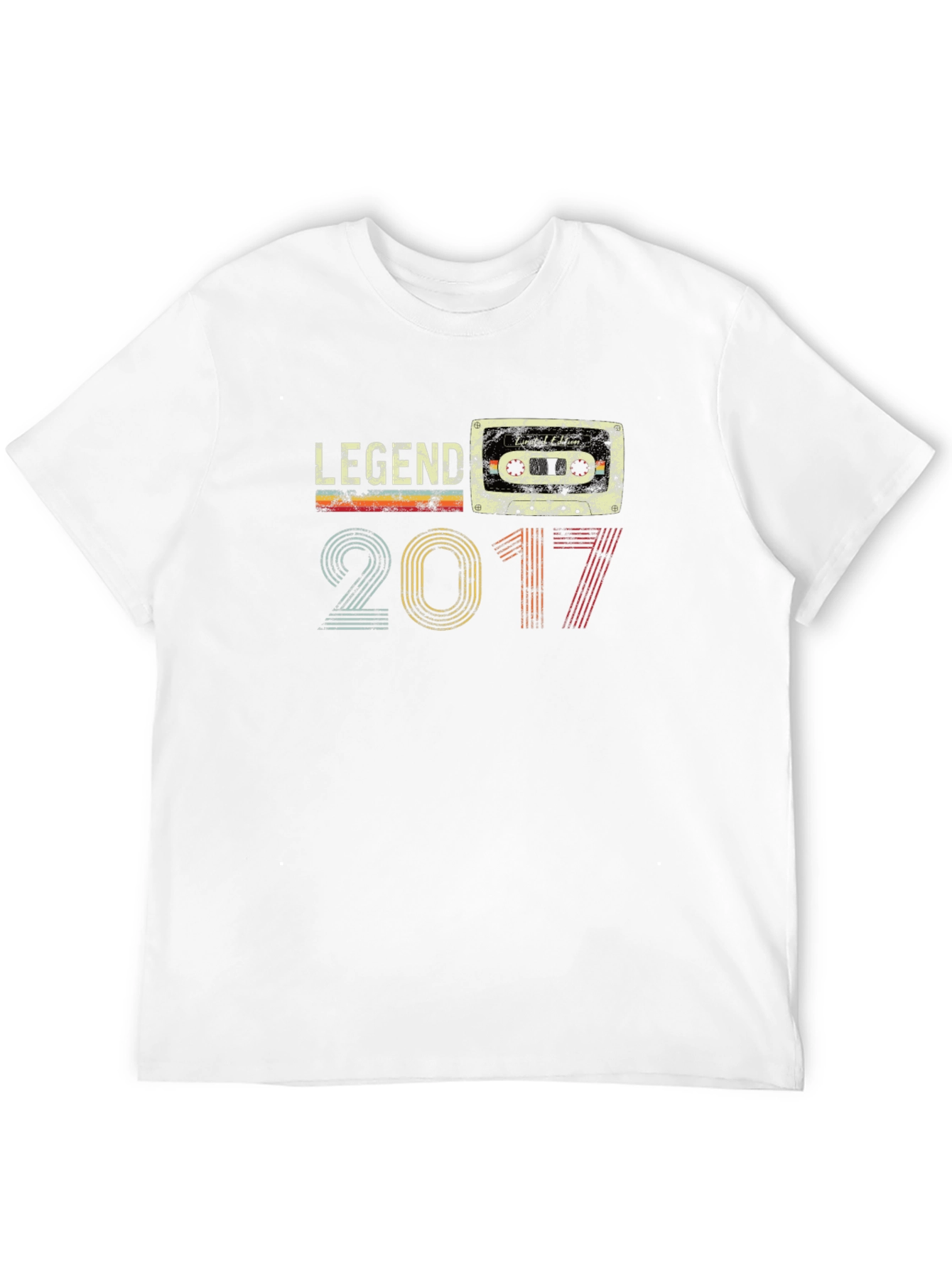 Black Legend Since 2017 Cassette Tape Graphic Tee view 12
